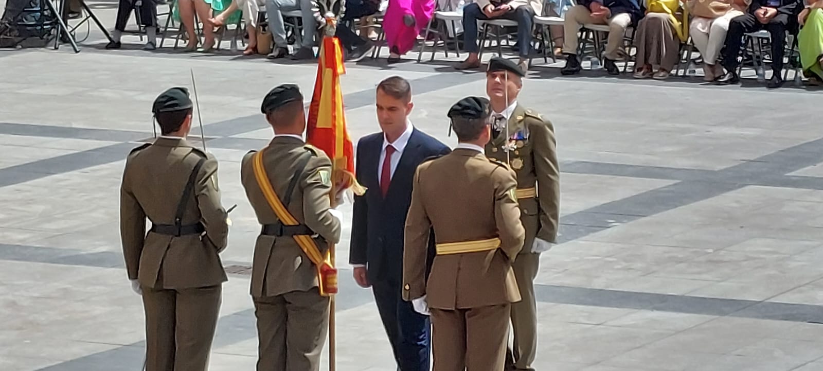 Jura de Bandera Civil en Huesca. Foto Javier García Antón