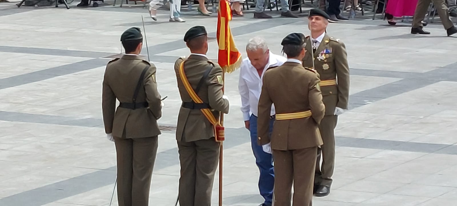 Jura de Bandera Civil en Huesca. Foto Javier García Antón