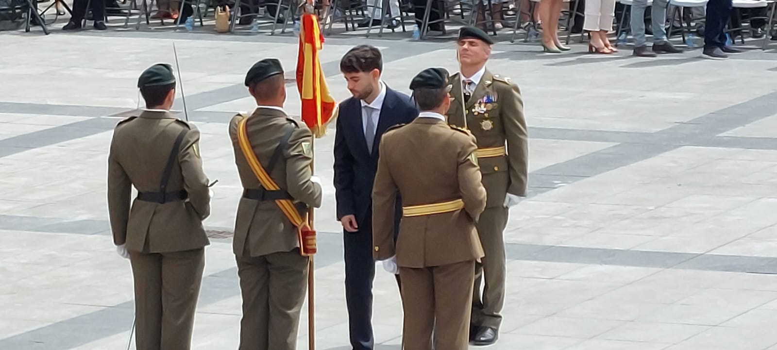 Jura de Bandera Civil en Huesca. Foto Javier García Antón