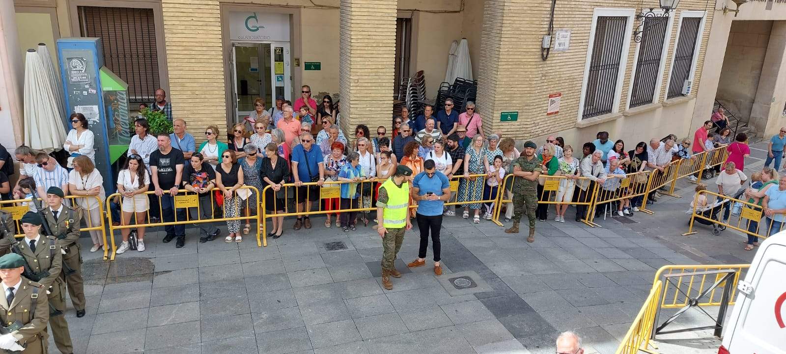 Jura de Bandera Civil en Huesca. Foto Javier García Antón