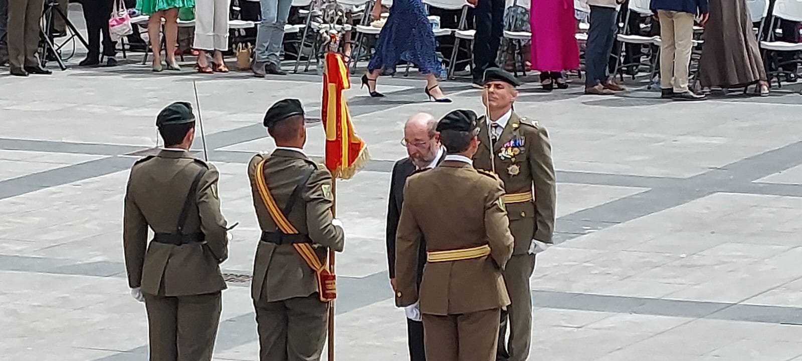 Jura de Bandera Civil en Huesca. Foto Javier García Antón