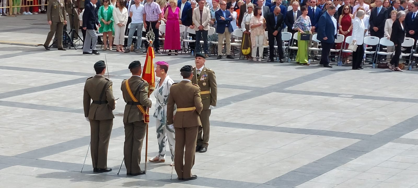 Jura de Bandera Civil en Huesca. Foto Javier García Antón