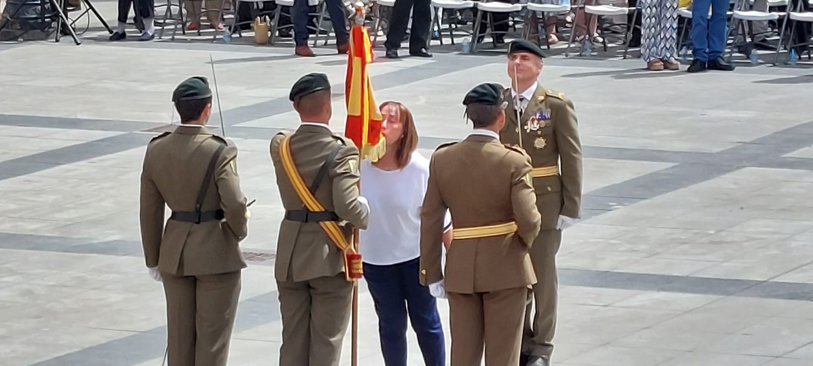 Jura de Bandera Civil en Huesca. Foto Javier García Antón
