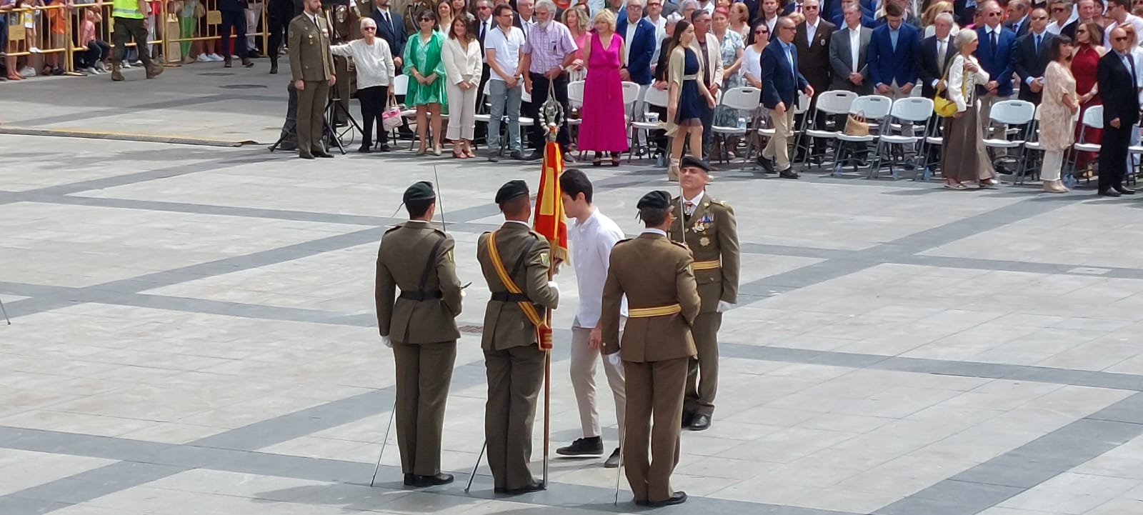 Jura de Bandera Civil en Huesca. Foto Javier García Antón