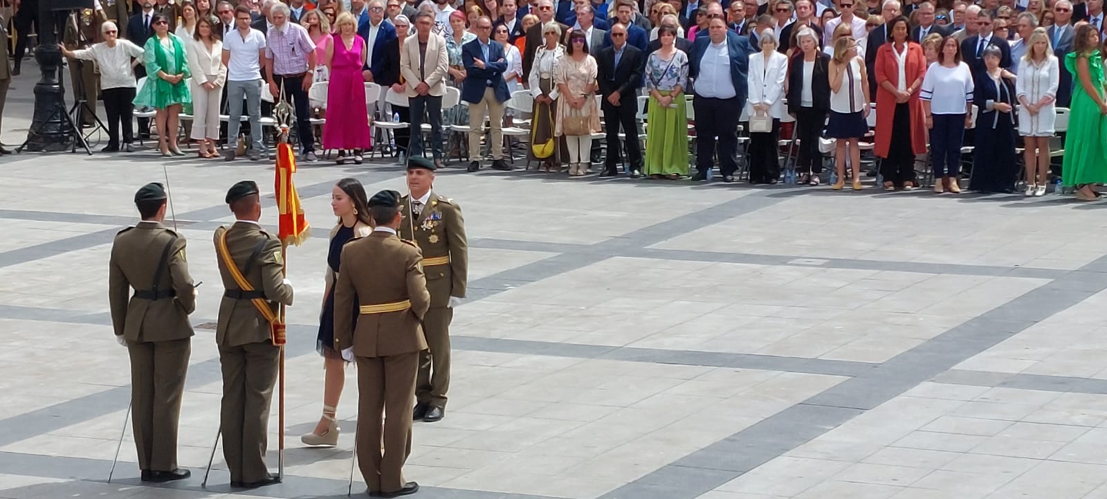 Jura de Bandera Civil en Huesca. Foto Javier García Antón