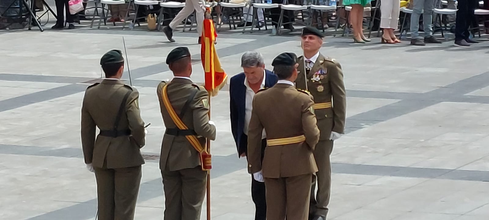 Jura de Bandera Civil en Huesca. Foto Javier García Antón