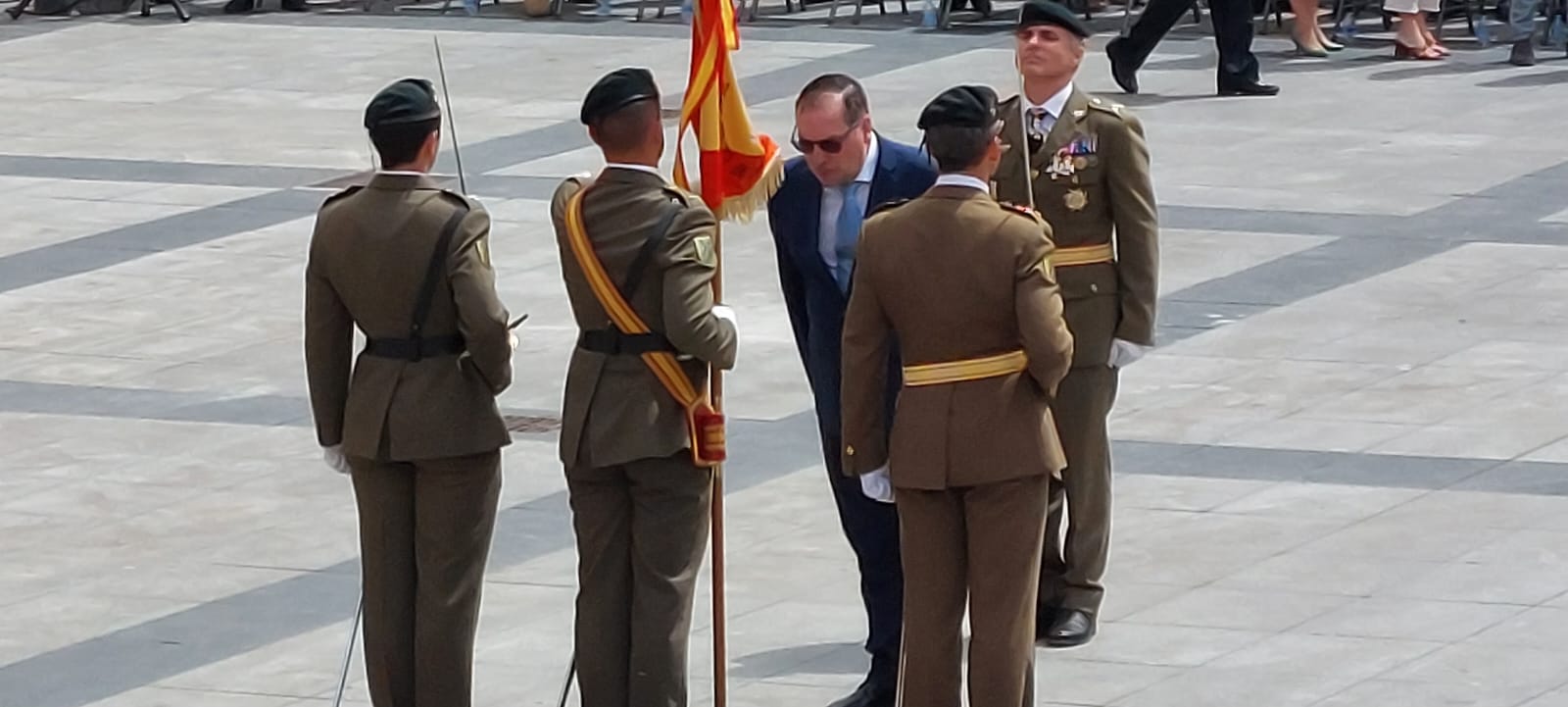 Jura de Bandera Civil en Huesca. Foto Javier García Antón