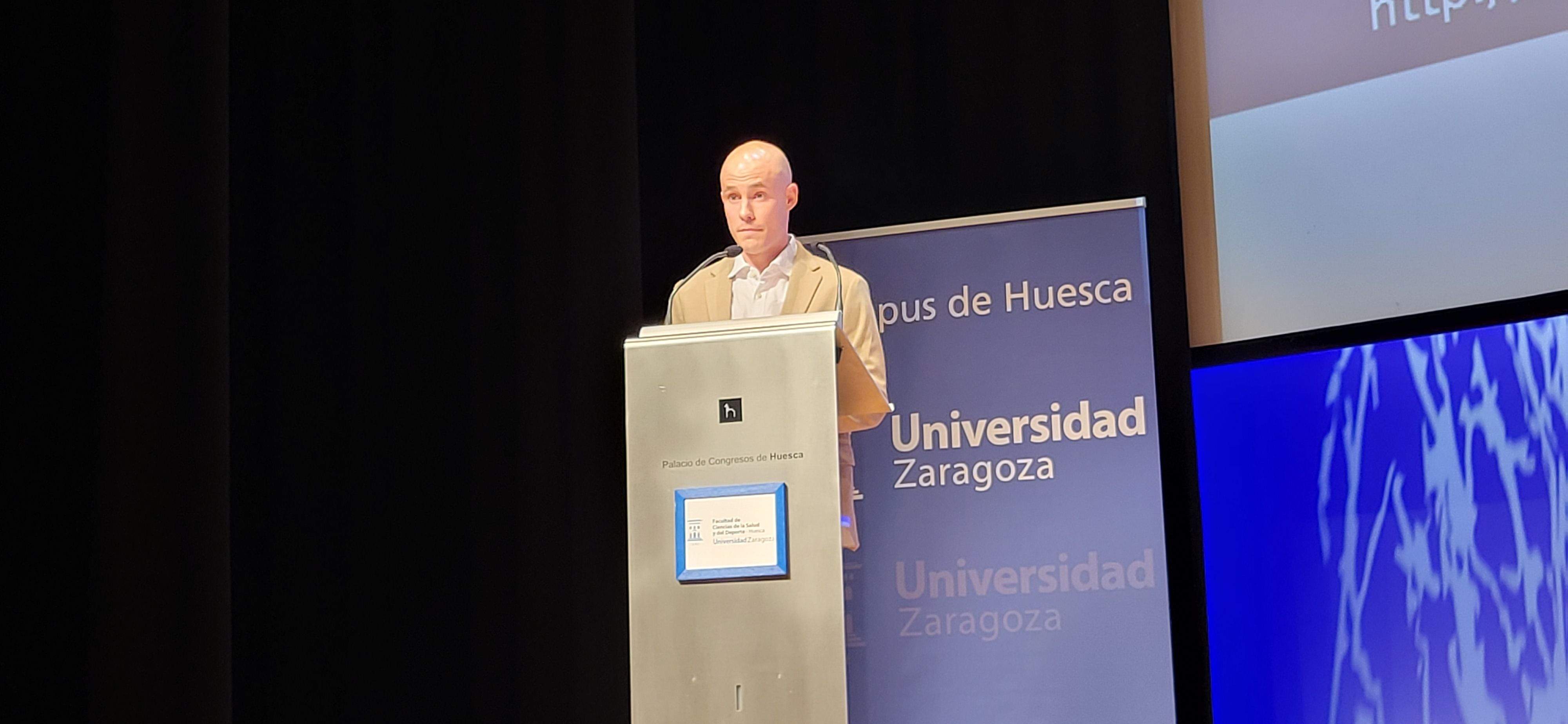 Graduación del alumnado de la Facultad de Ciencias de la Salud y el Deporte de Huesca. Foto Myriam Martínez