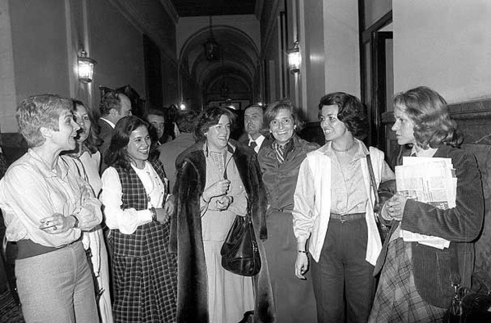 Mujeres en el Congreso en 1977
