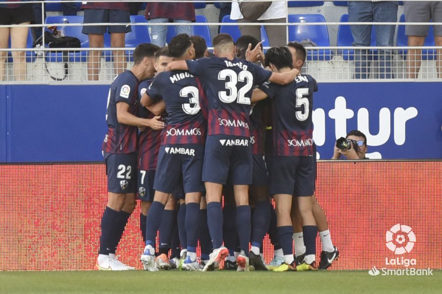 Partido Huesca Ibiza. Foto La Liga 