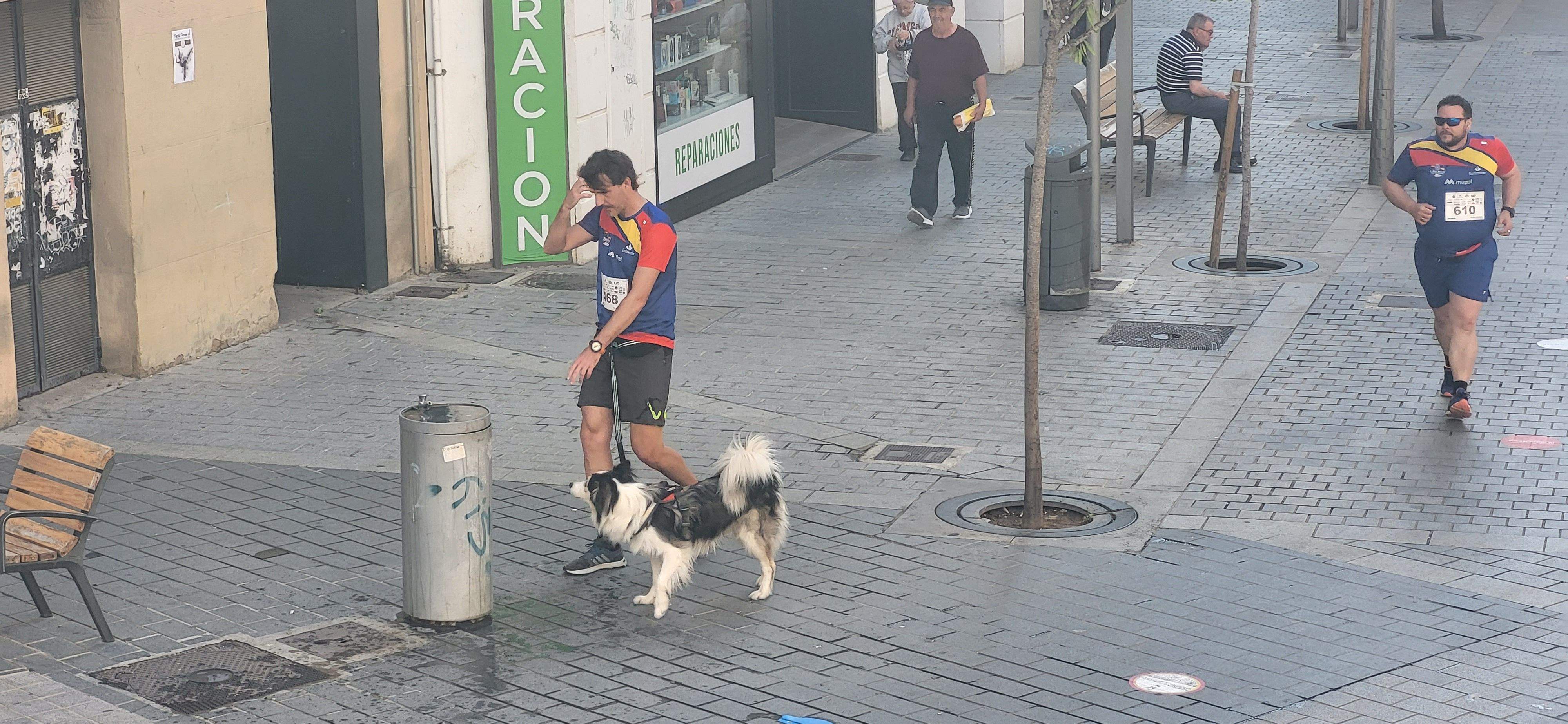 Carrera Ruta 091 en favor de Araela en Huesca. Foto: Mercedes Manterola