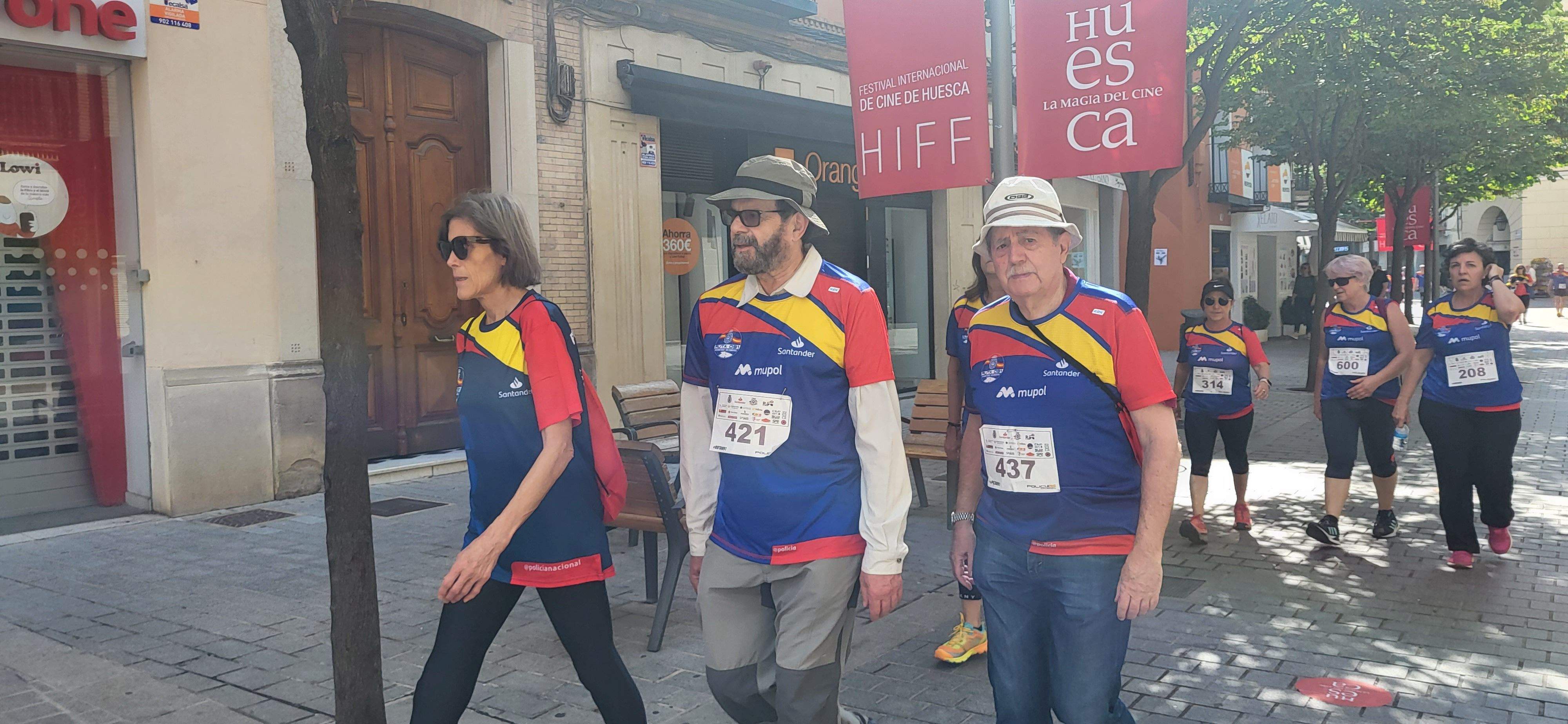 Carrera Ruta 091 en favor de Araela en Huesca. Foto: Mercedes Manterola