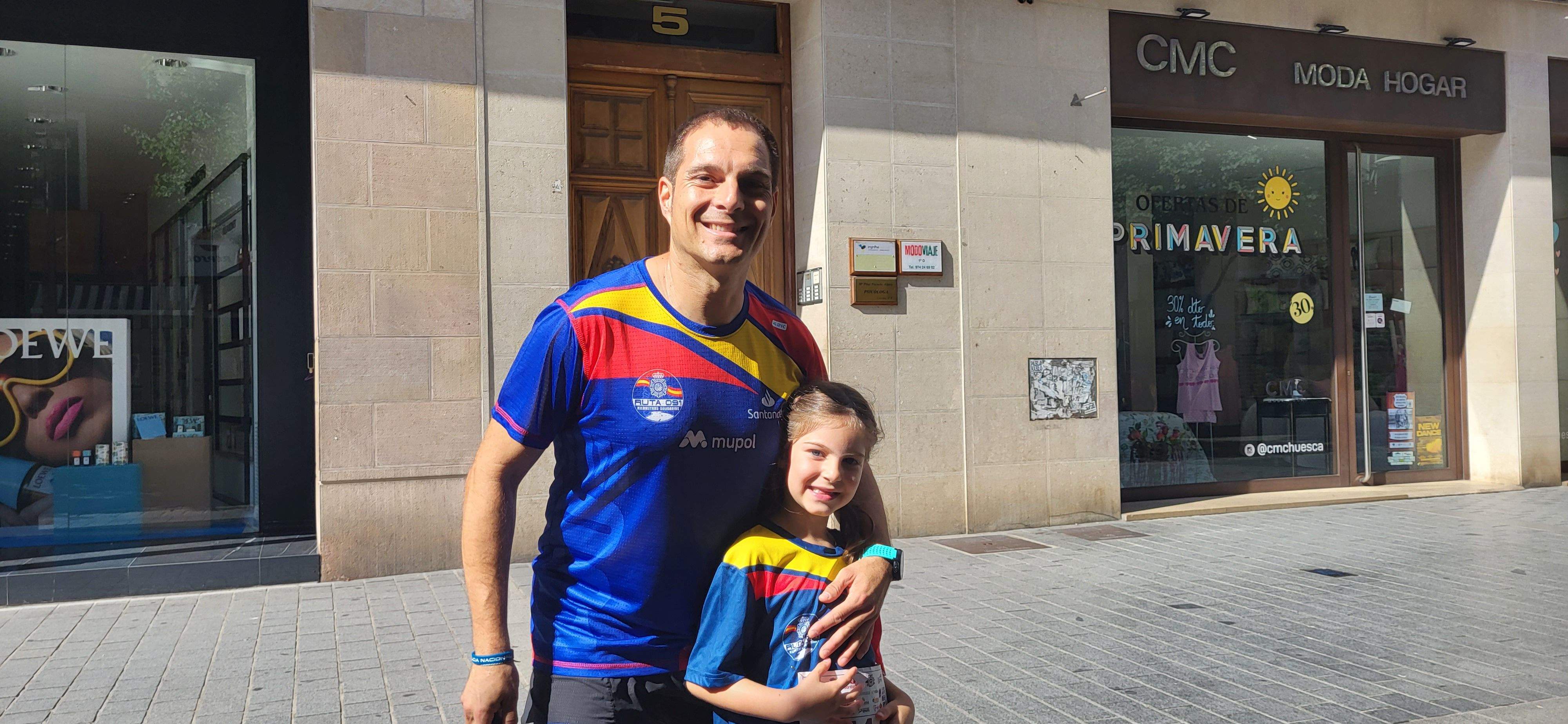 Carrera Ruta 091 en favor de Araela en Huesca. Foto: Mercedes Manterola