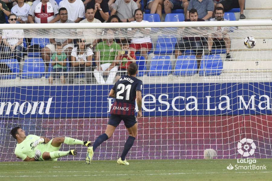 Partido Huesca Ibiza. Foto La Liga 