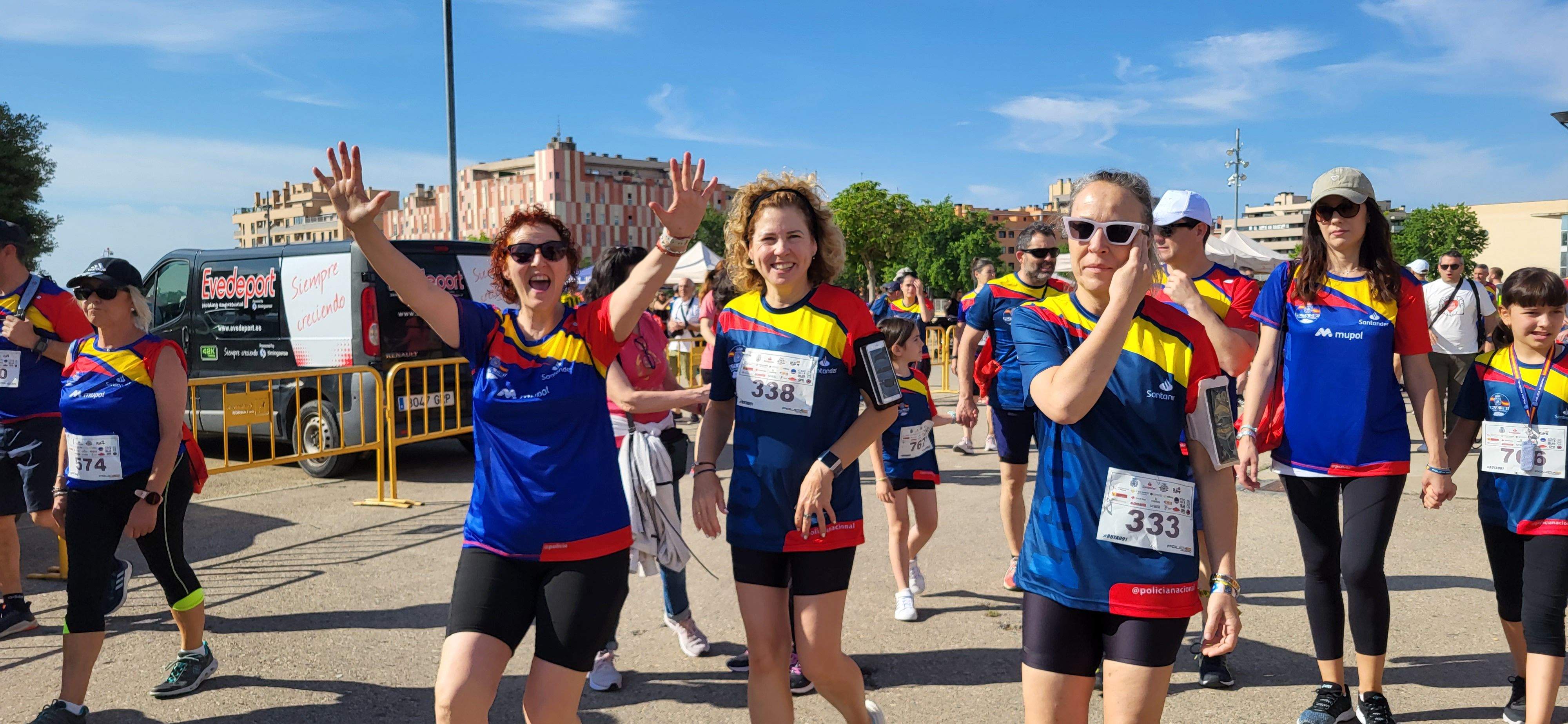Carrera Ruta 091 en Huesca en favor de los enfermos de ELA. Foto Myriam Martínez