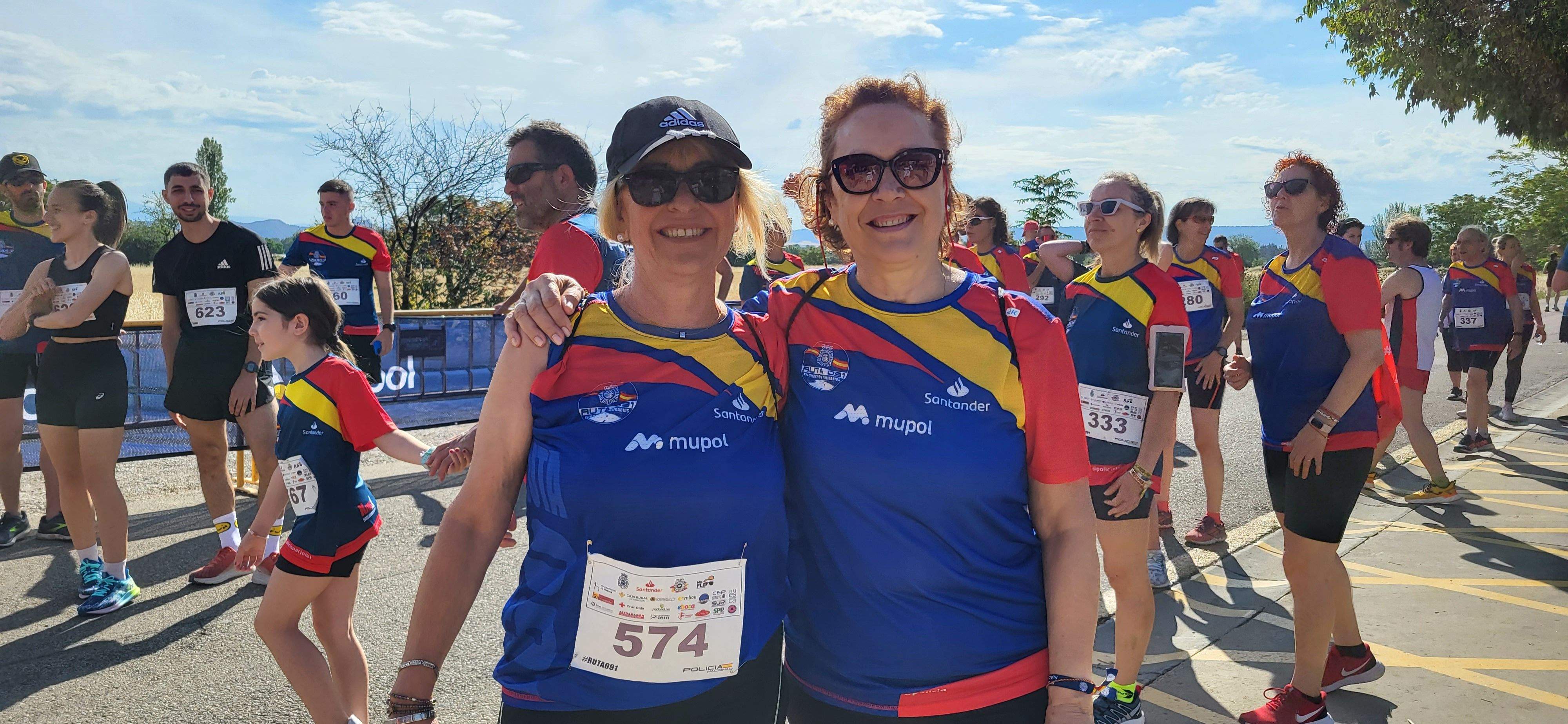 Carrera Ruta 091 en Huesca en favor de los enfermos de ELA. Foto Myriam Martínez