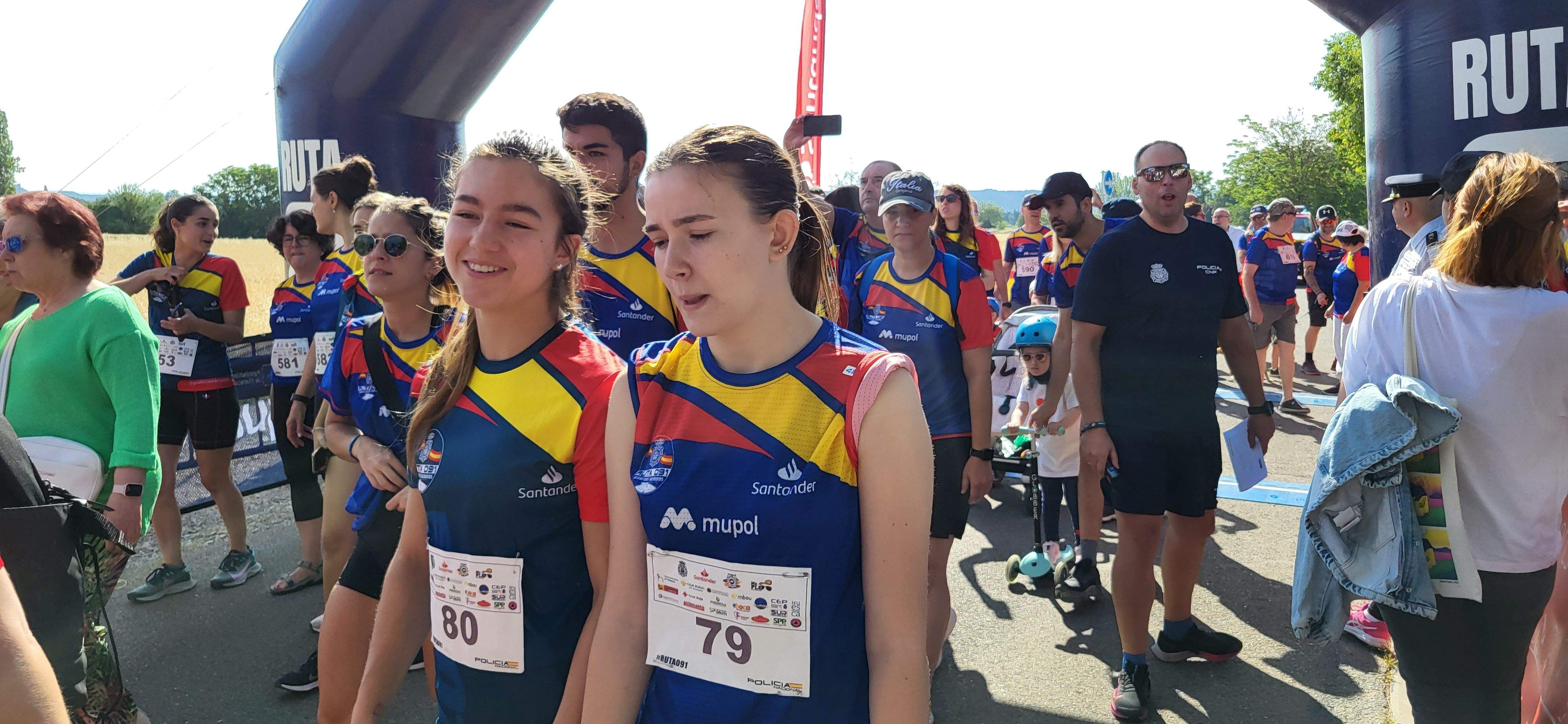 Carrera Ruta 091 en Huesca en favor de los enfermos de ELA. Foto Myriam Martínez