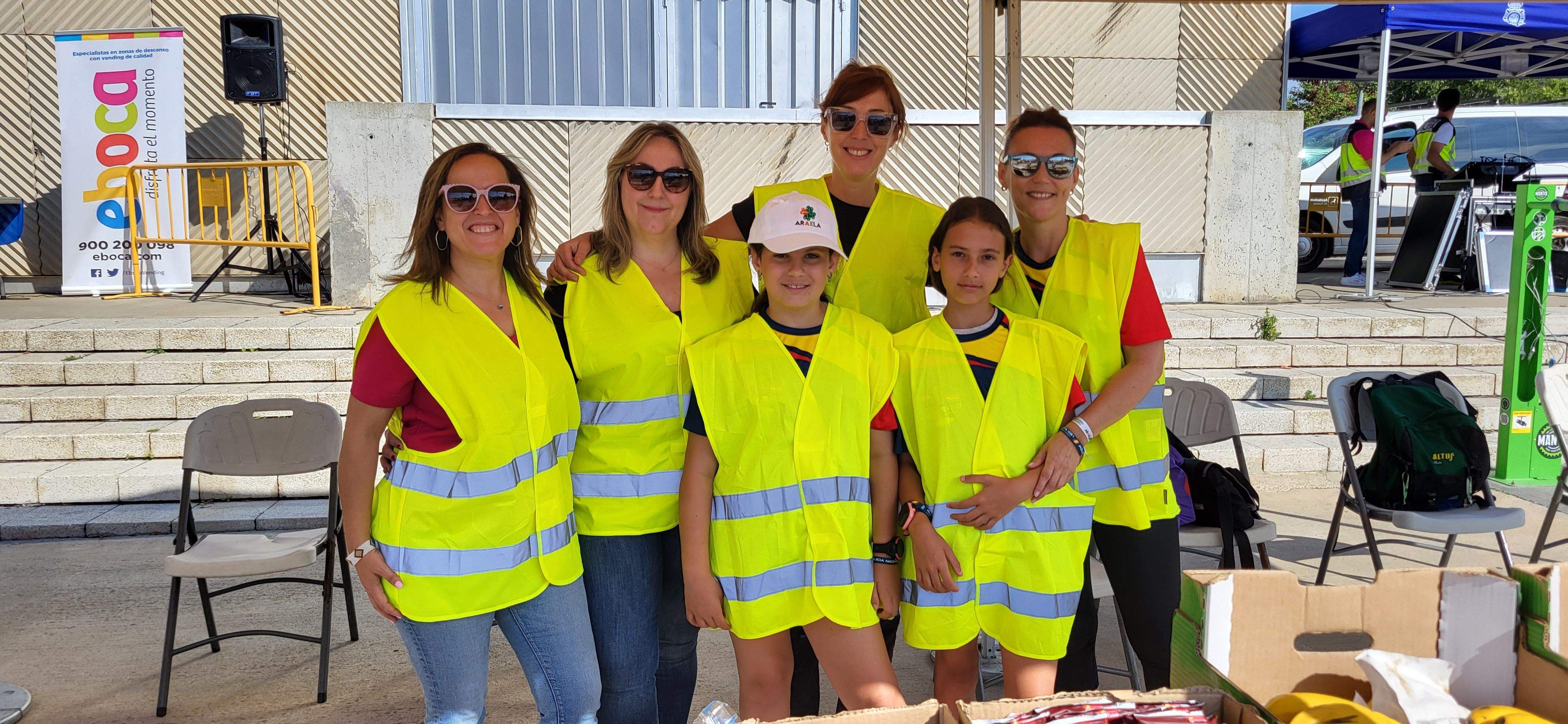 Carrera Ruta 091 en Huesca en favor de los enfermos de ELA. Foto Myriam Martínez