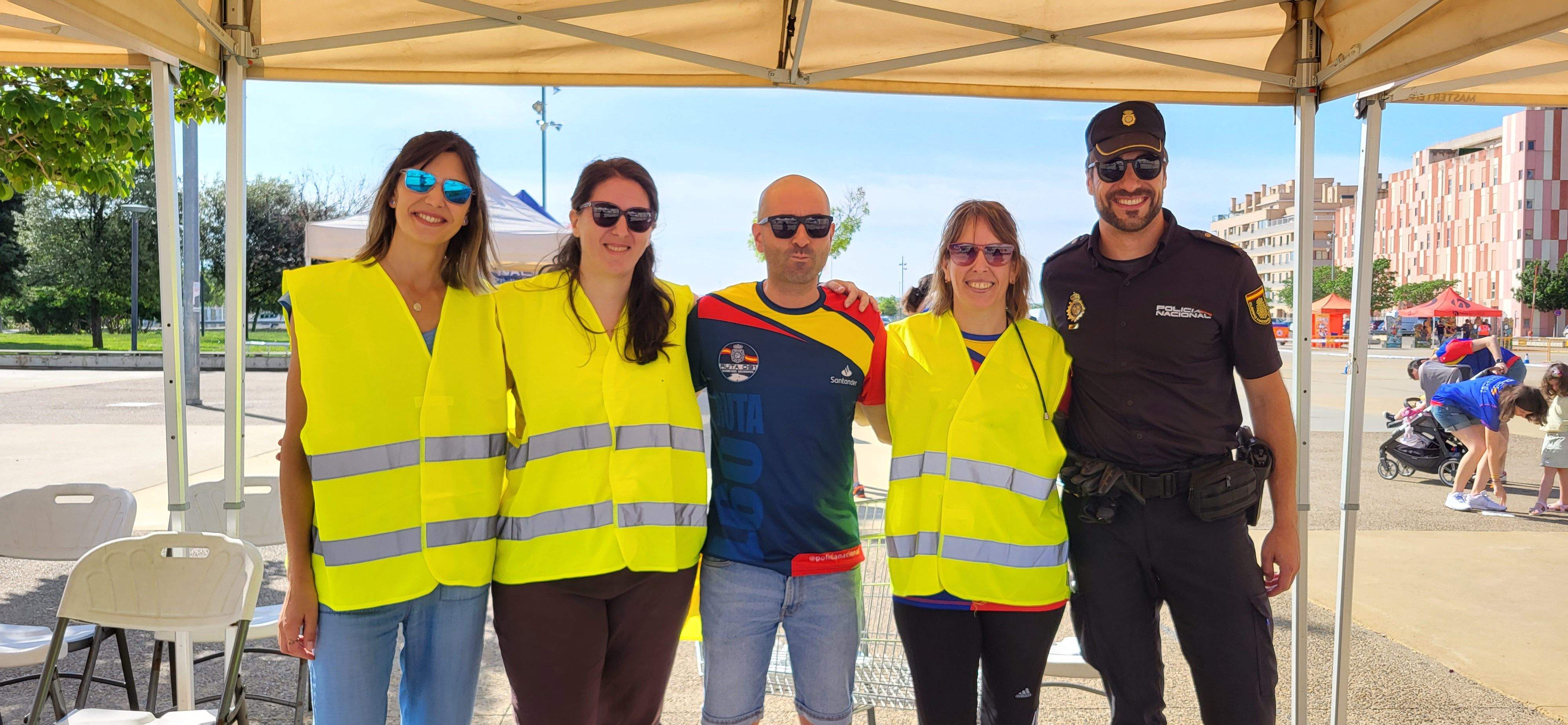 Carrera Ruta 091 en Huesca en favor de los enfermos de ELA. Foto Myriam Martínez