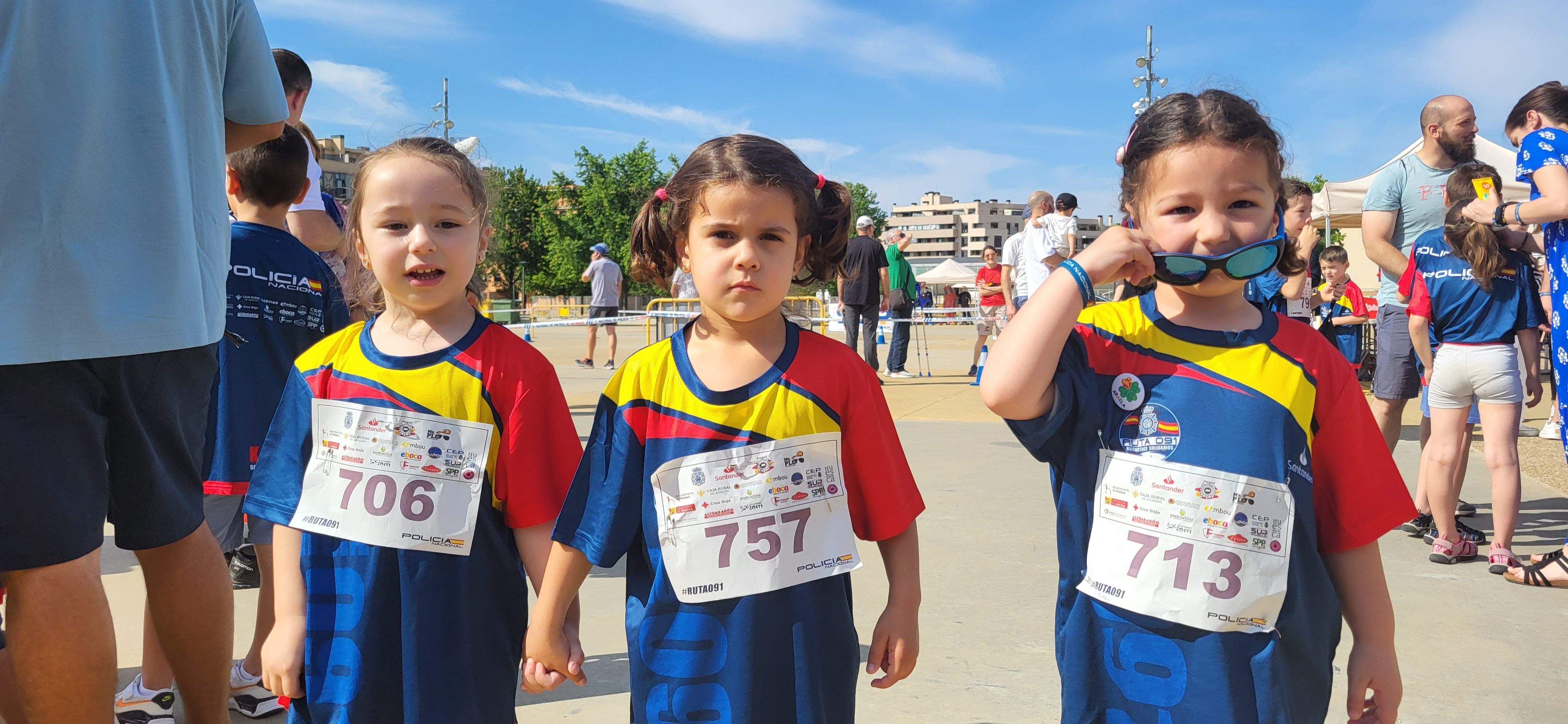 Carrera Ruta 091 en Huesca en favor de los enfermos de ELA. Foto Myriam Martínez