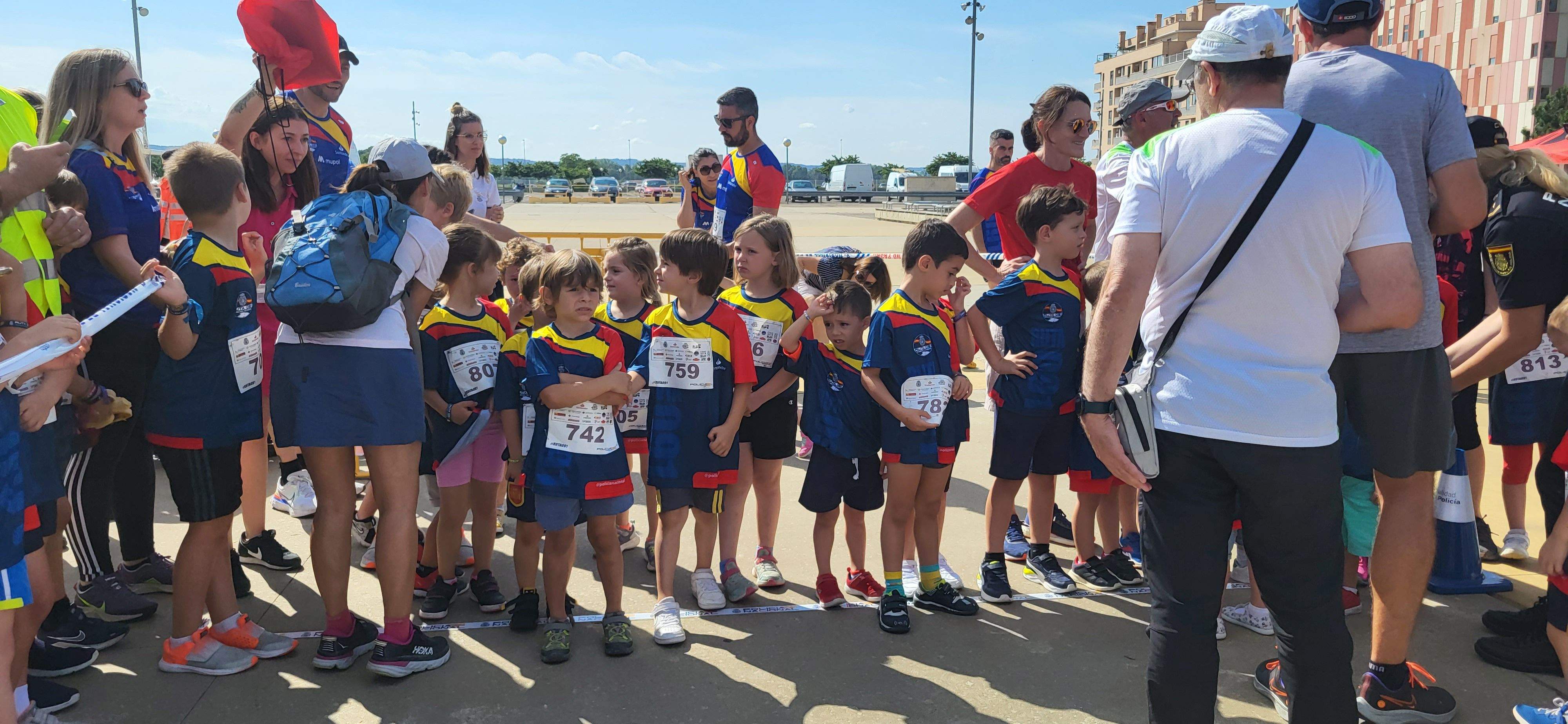 Carrera Ruta 091 en Huesca en favor de los enfermos de ELA. Foto Myriam Martínez