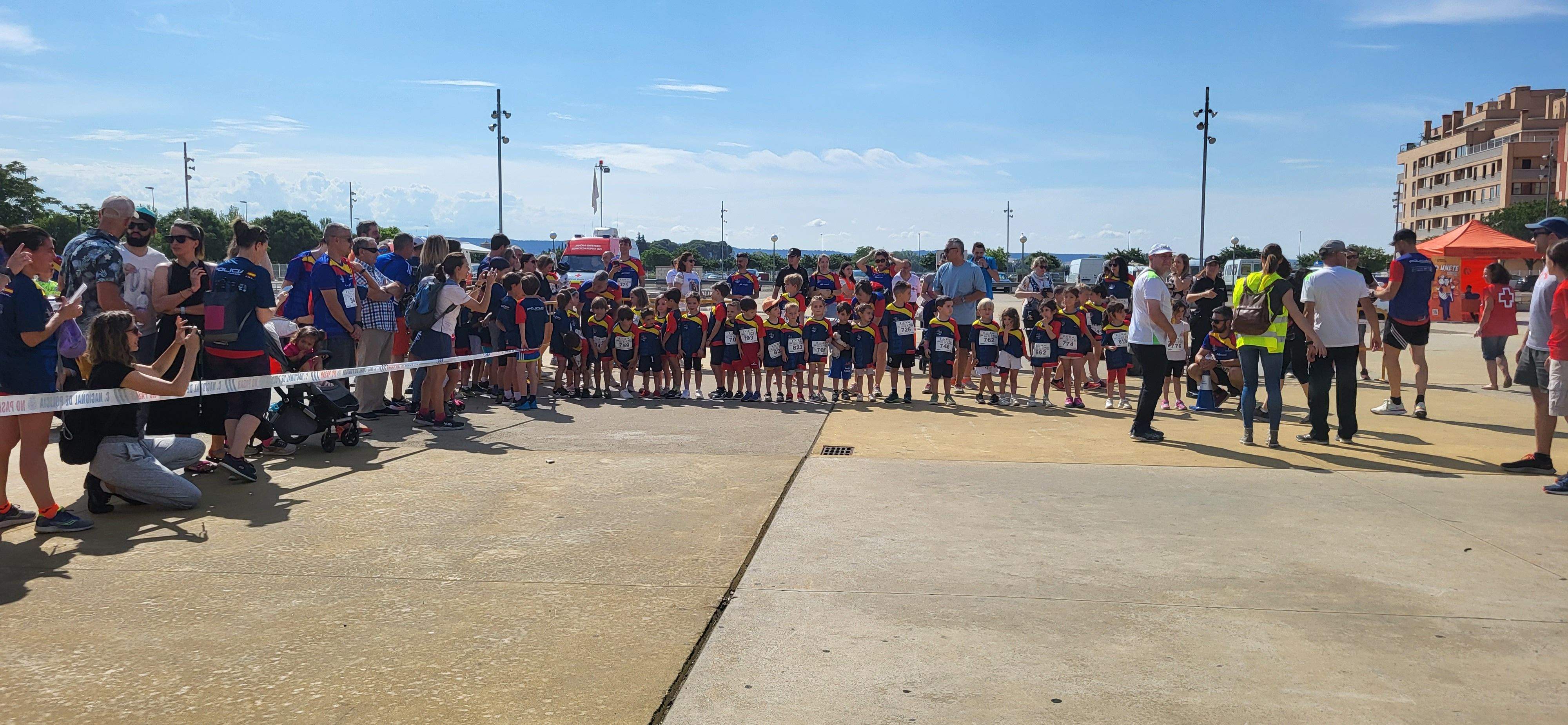 Carrera Ruta 091 en Huesca en favor de los enfermos de ELA. Foto Myriam Martínez
