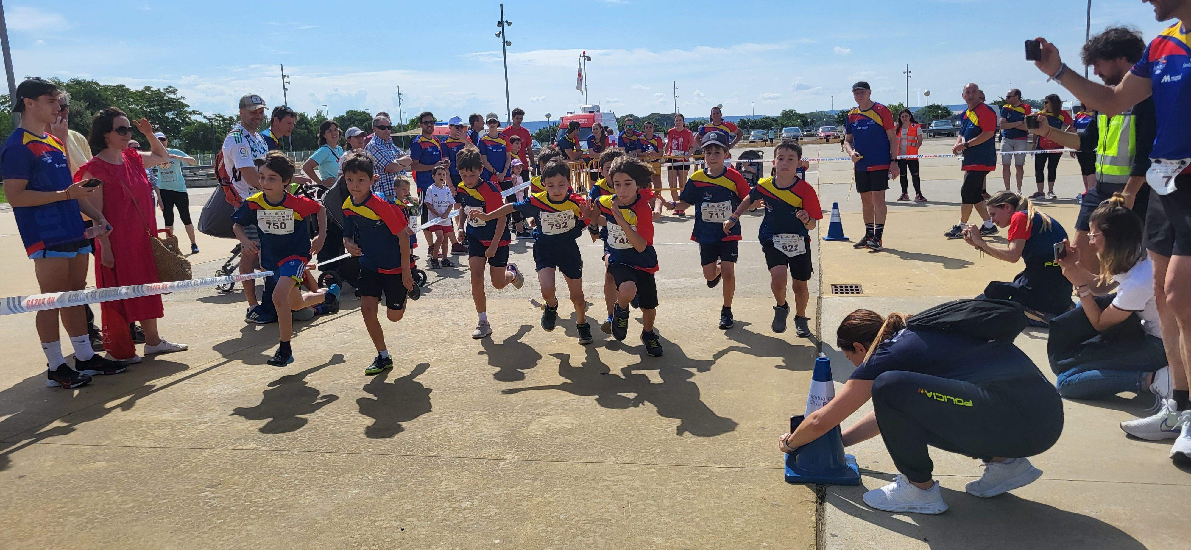 Carrera infantil. Foto Myriam Martínez