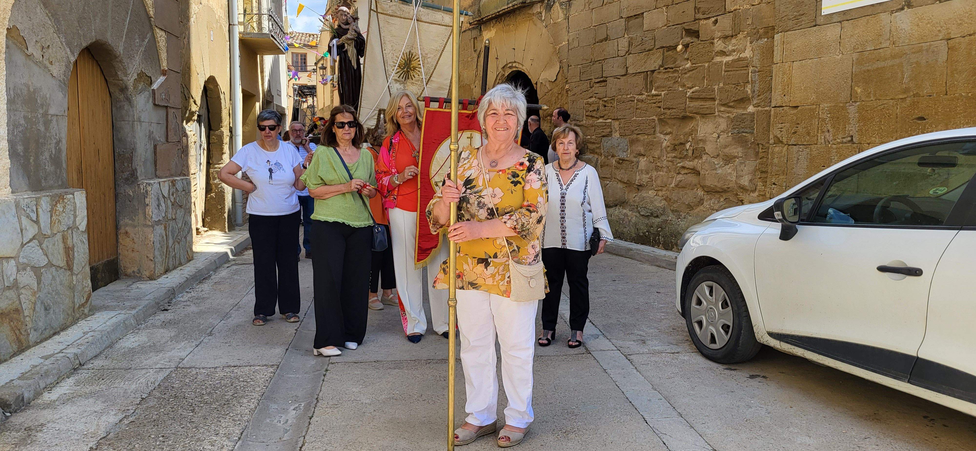 Fiestas en Loporzano en honor a San Antonio. Foto: Mercedes Manterola