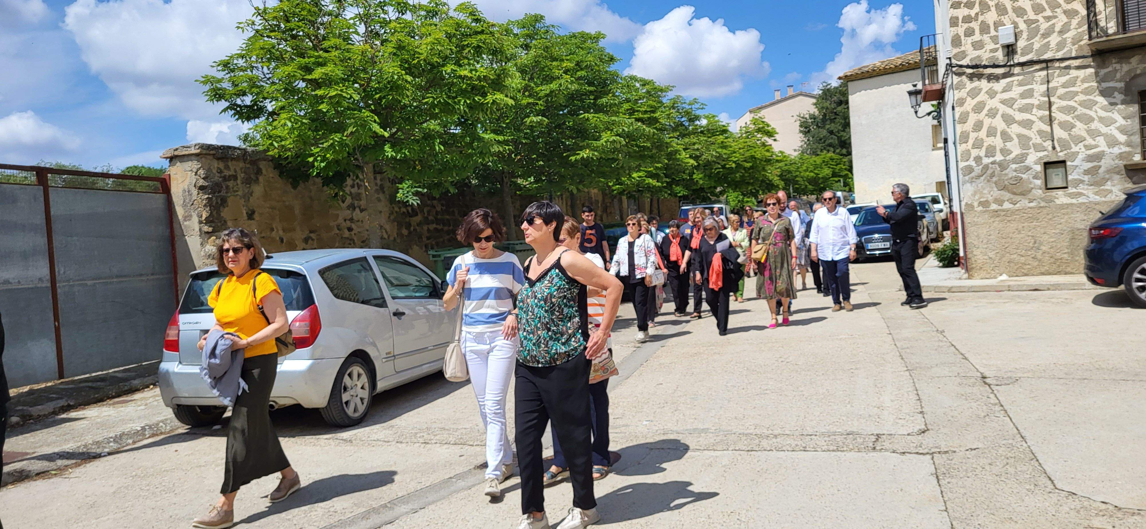 Fiestas en Loporzano en honor a San Antonio. Foto: Mercedes Manterola