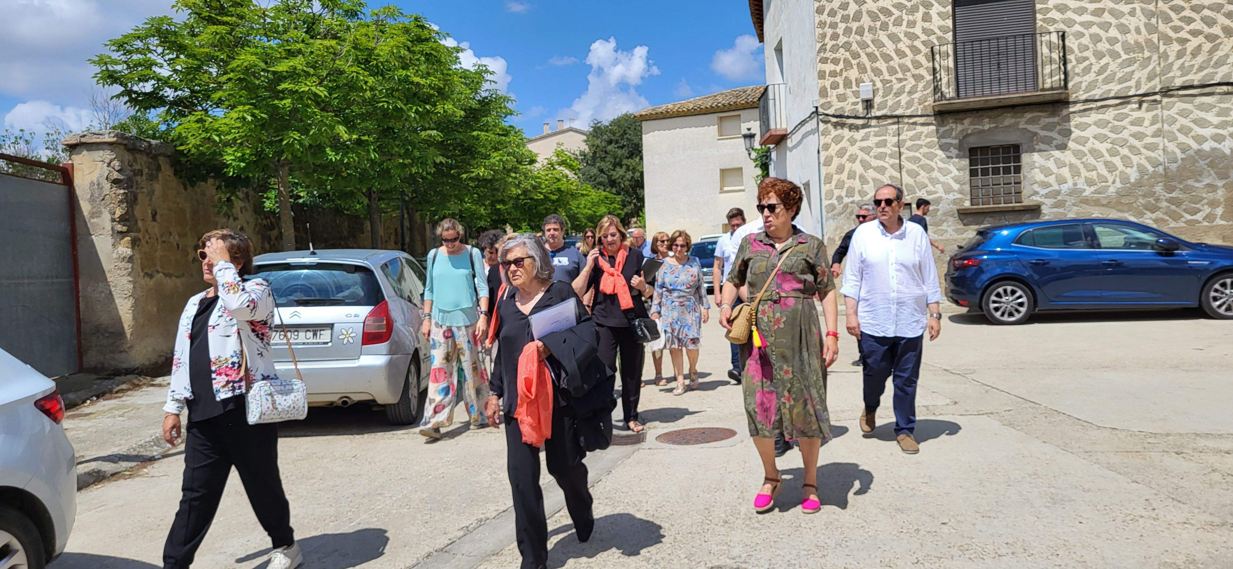 Fiestas en Loporzano en honor a San Antonio. Foto: Mercedes Manterola