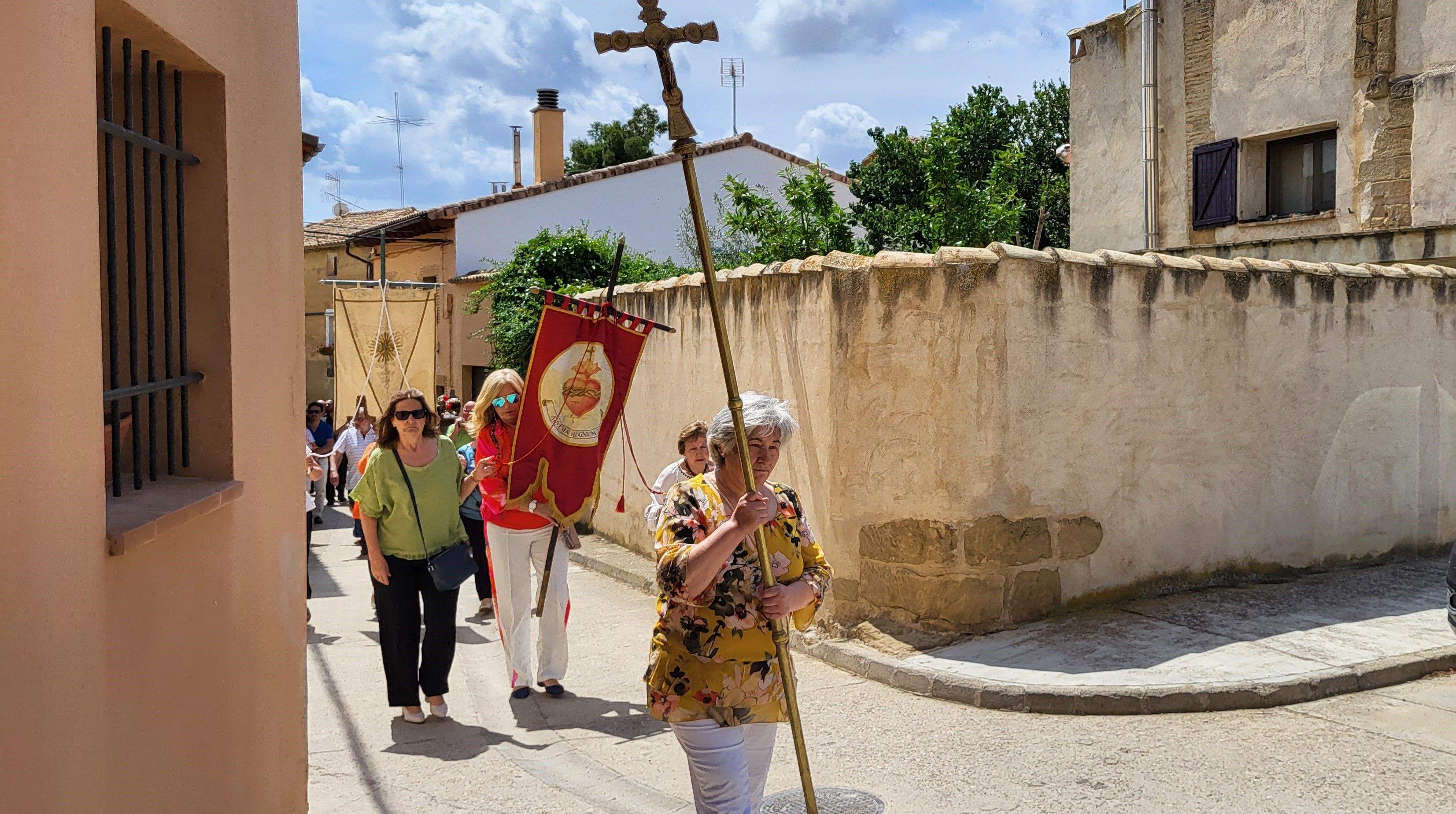 Fiestas en Loporzano en honor a San Antonio. Foto: Mercedes Manterola