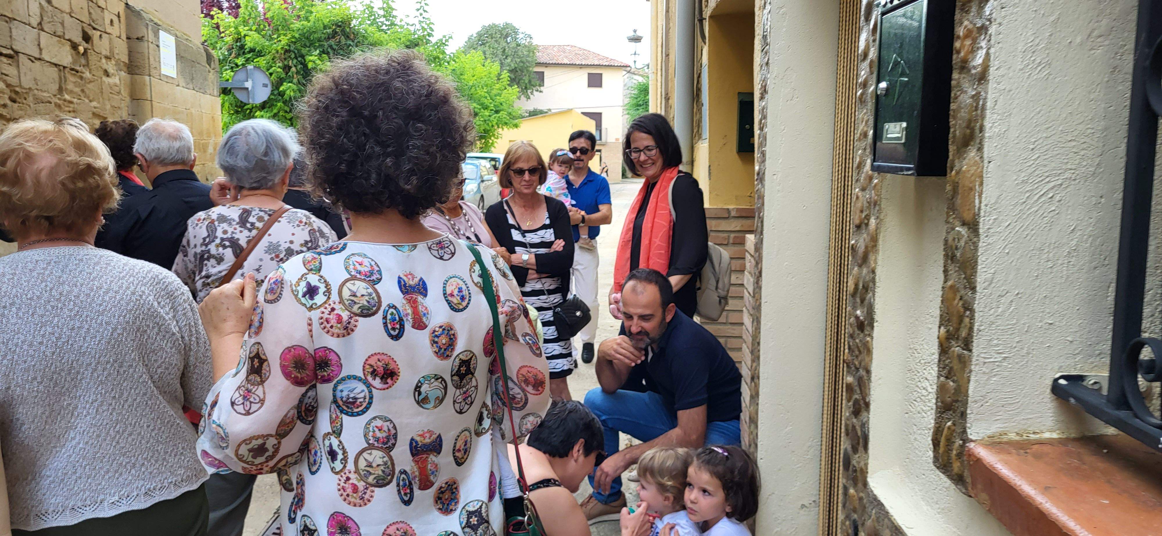 Fiestas en Loporzano en honor a San Antonio. Foto: Mercedes Manterola