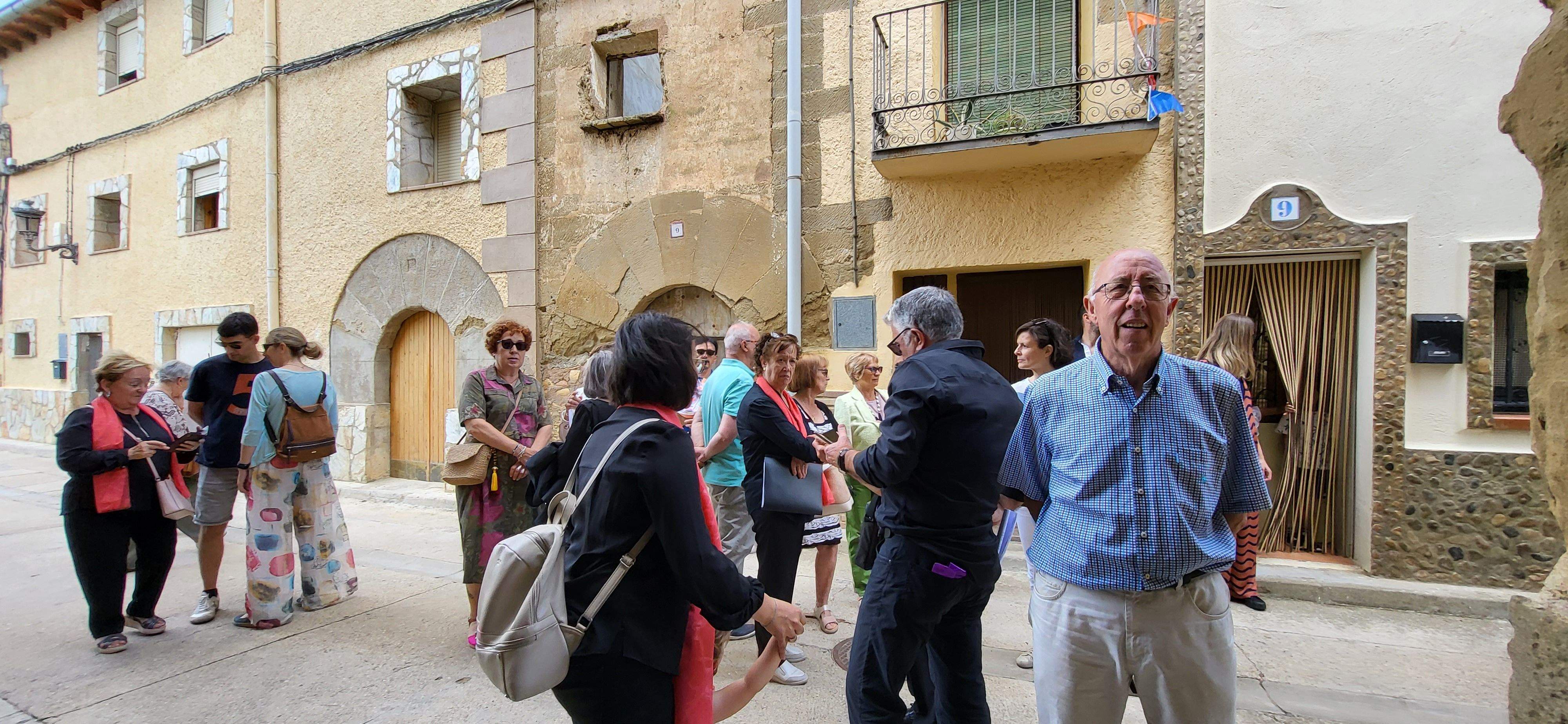 Fiestas en Loporzano en honor a San Antonio. Foto: Mercedes Manterola