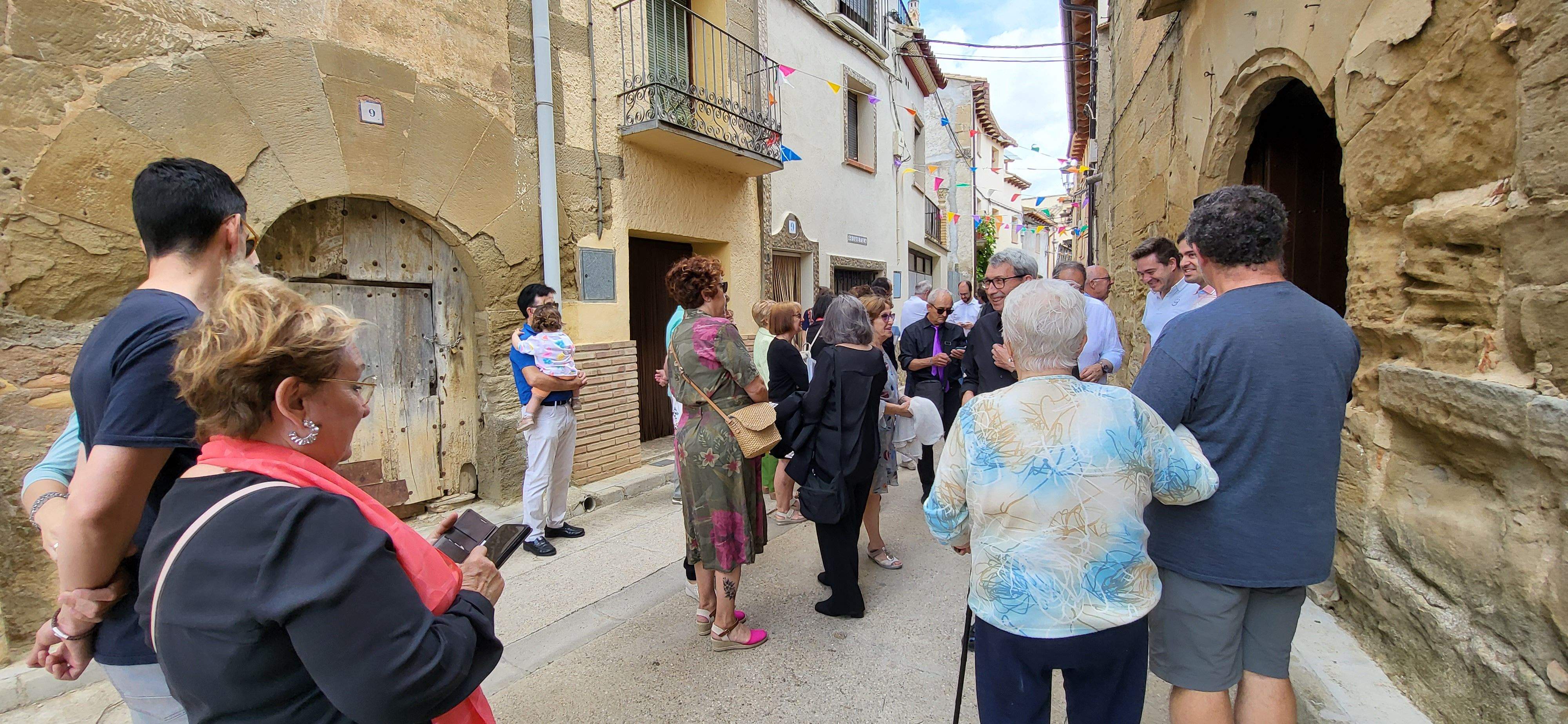 Fiestas en Loporzano en honor a San Antonio. Foto: Mercedes Manterola