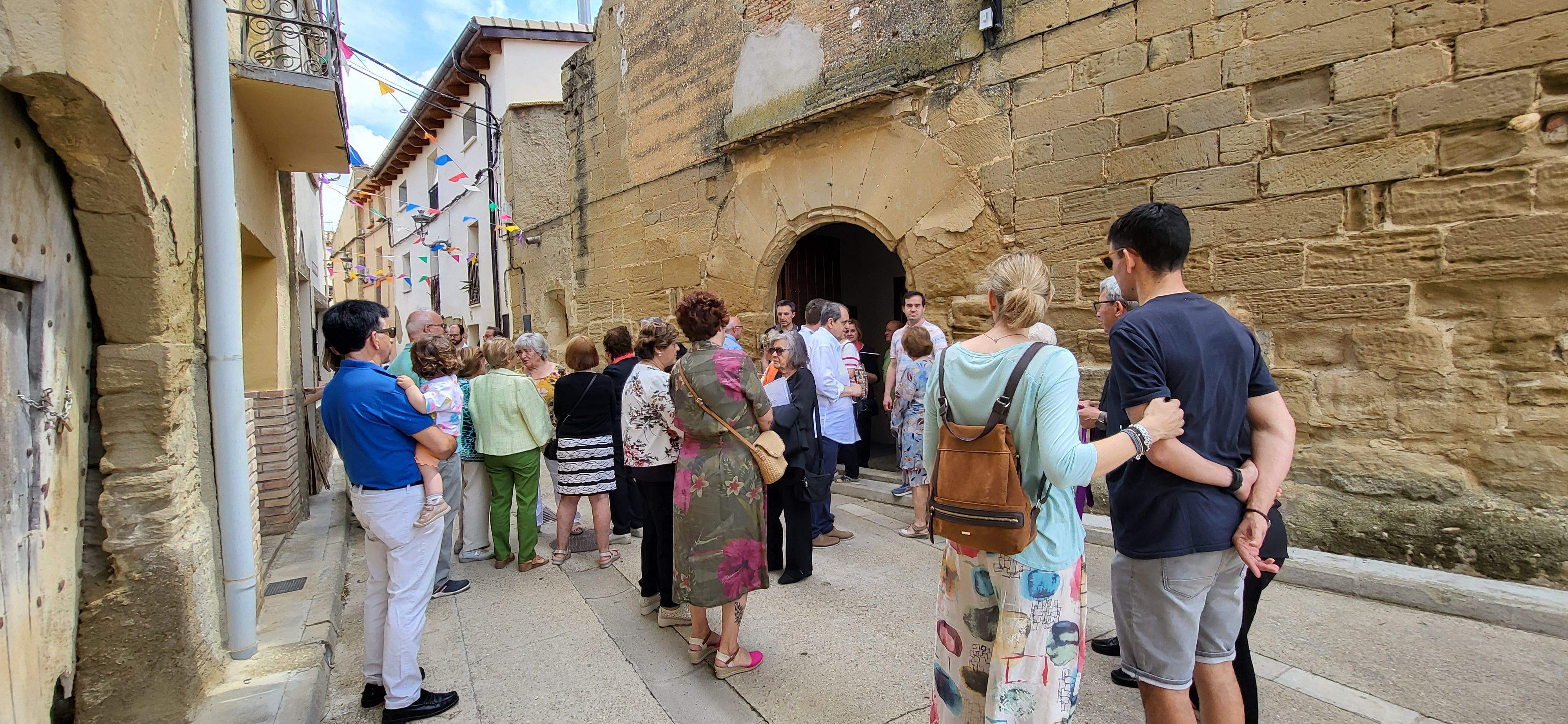 Fiestas en Loporzano en honor a San Antonio. Foto: Mercedes Manterola