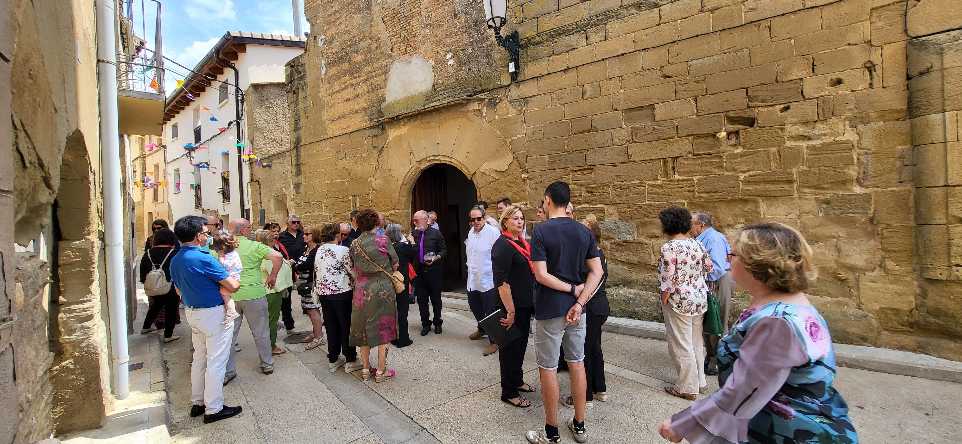 Fiestas en Loporzano en honor a San Antonio. Foto: Mercedes Manterola