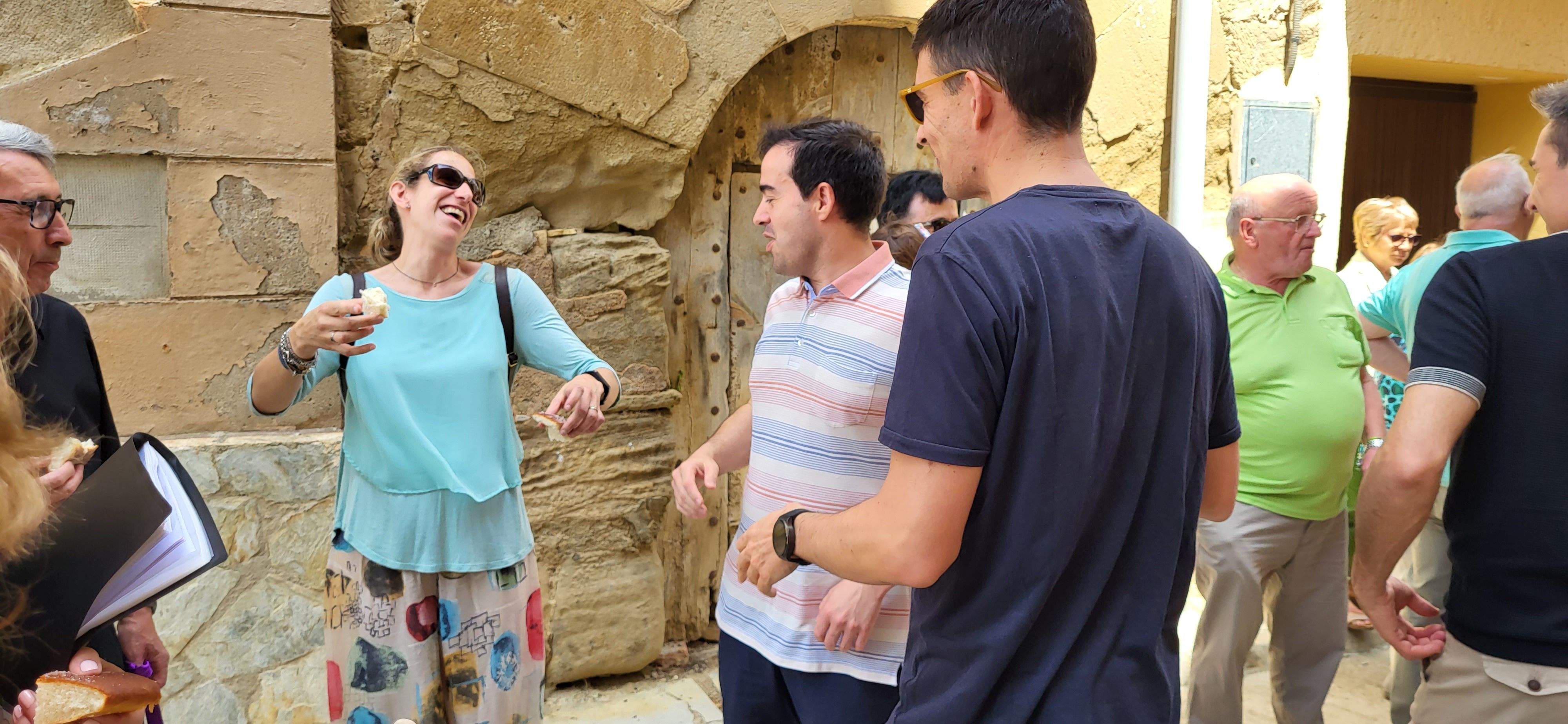Fiestas en Loporzano en honor a San Antonio. Foto: Mercedes Manterola