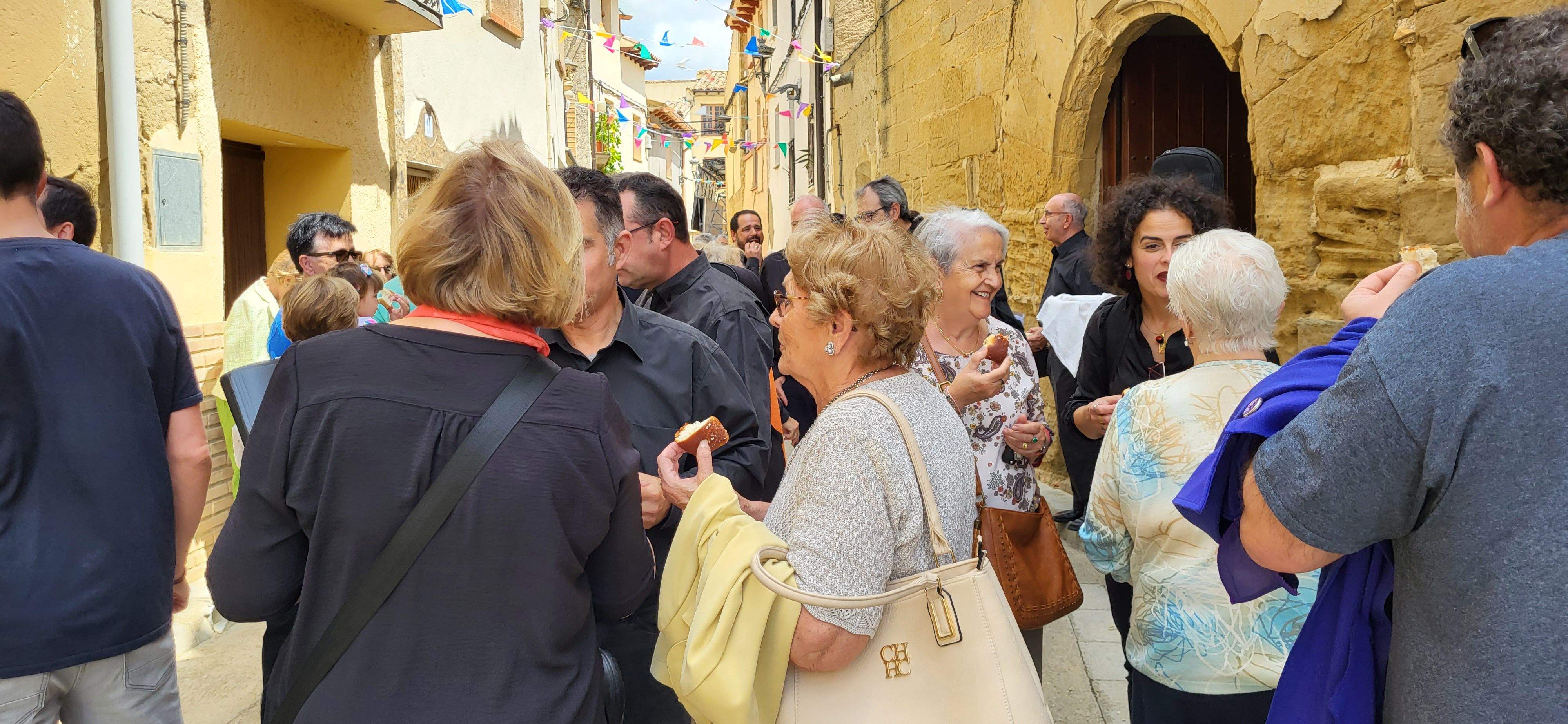Fiestas en Loporzano en honor a San Antonio. Foto: Mercedes Manterola