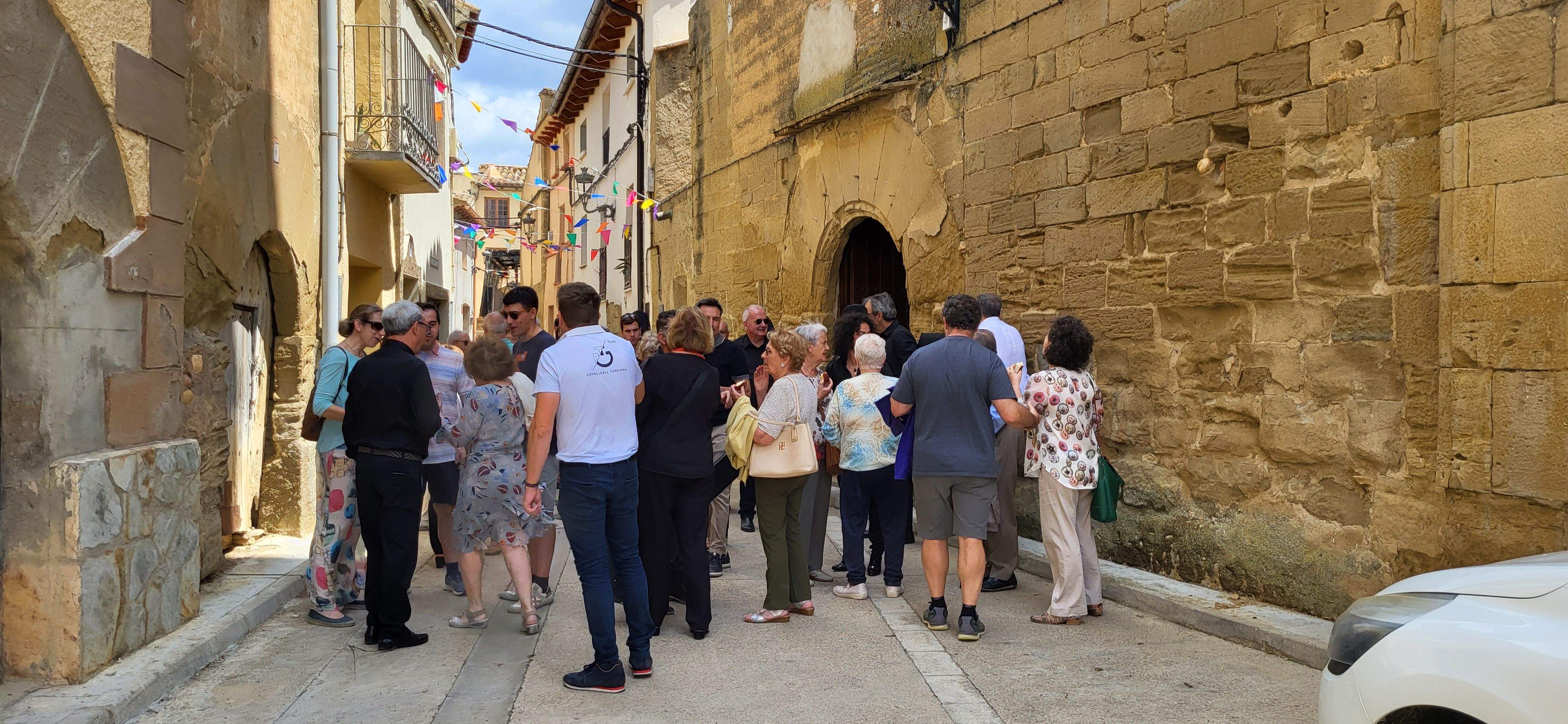 Fiestas en Loporzano en honor a San Antonio. Foto: Mercedes Manterola