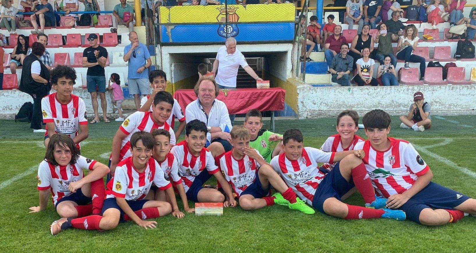 AD Sabiñánigo, primero en alevín.