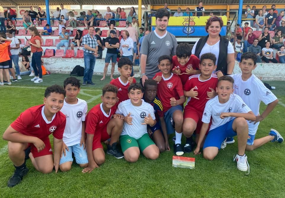 IPC La Escuela, tercero en alevín.