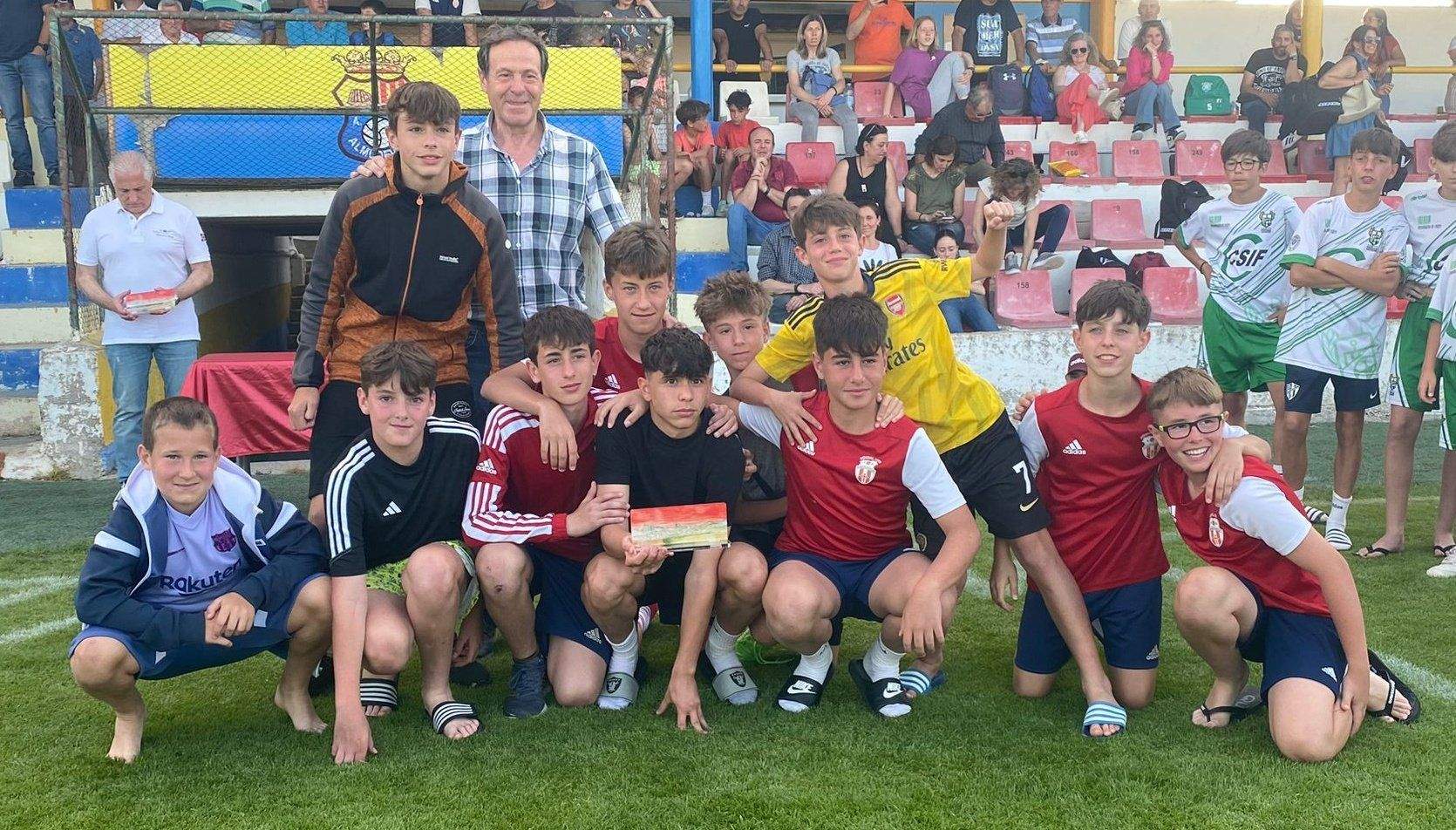 Sabiñánigo, segundo en infantil.