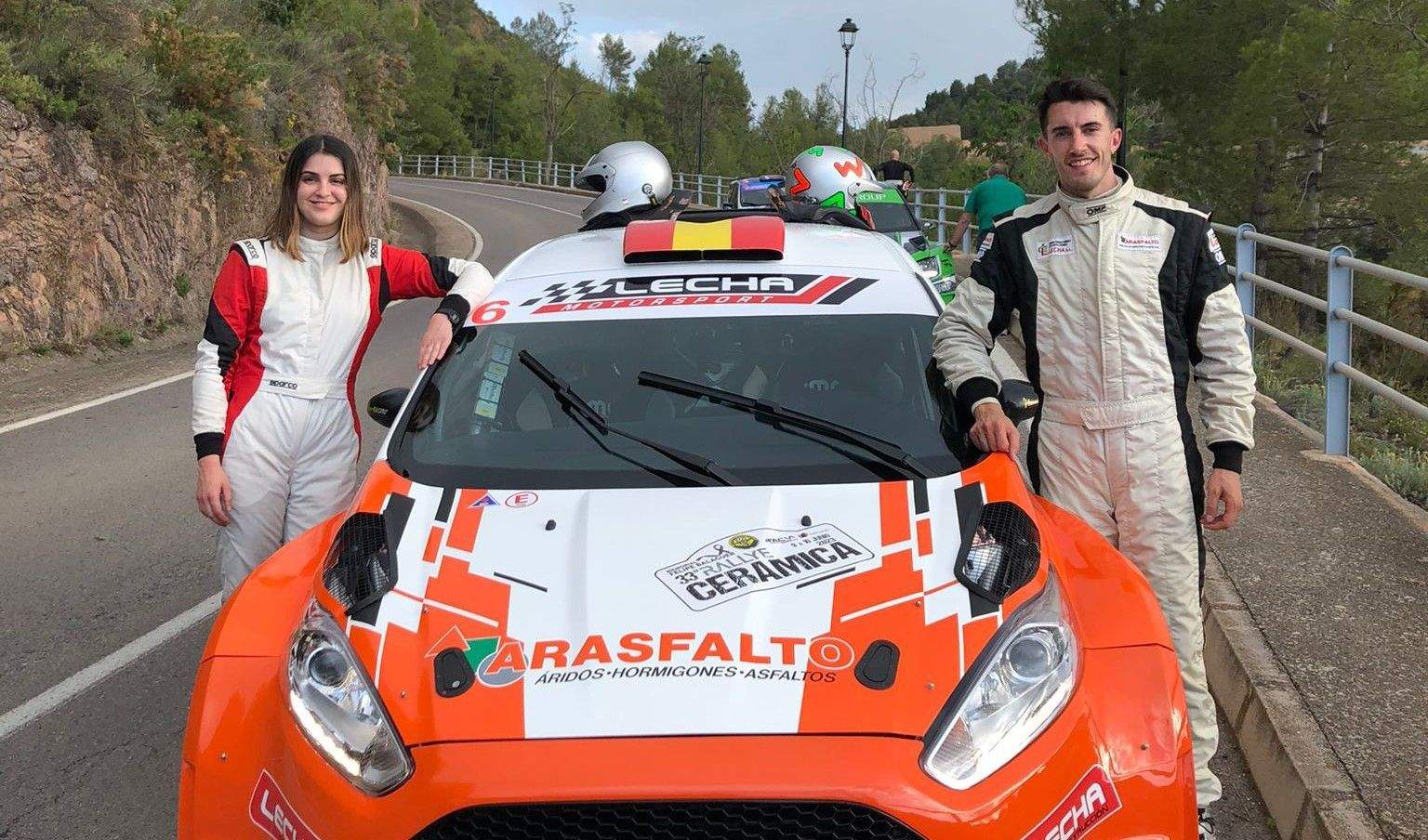 Adrián Lecha y Belén Maniega