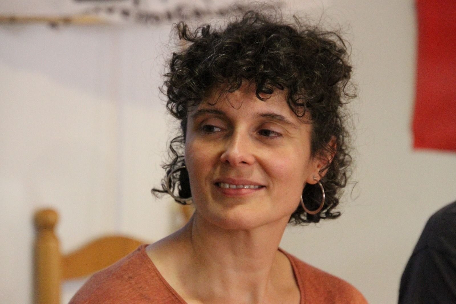 Graciela Gil en el CRMAHU. Foto Carlos Neofato