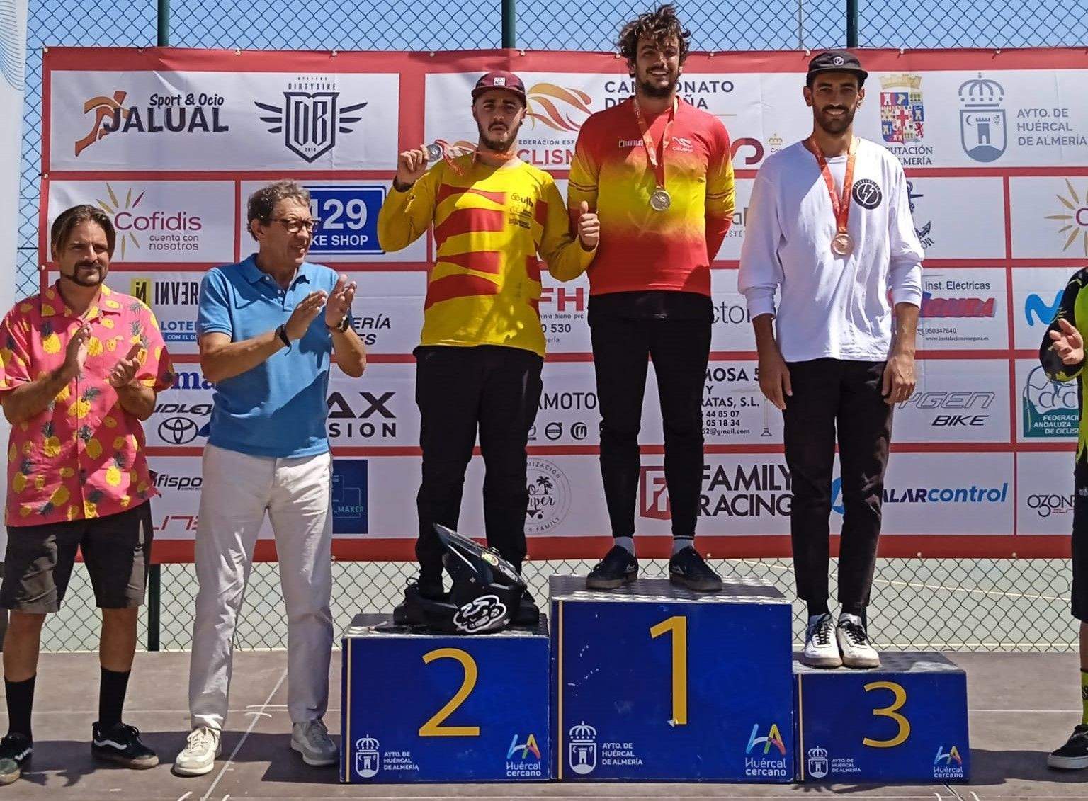 Jon Pardo, segundo en el Nacional de Pump Track.