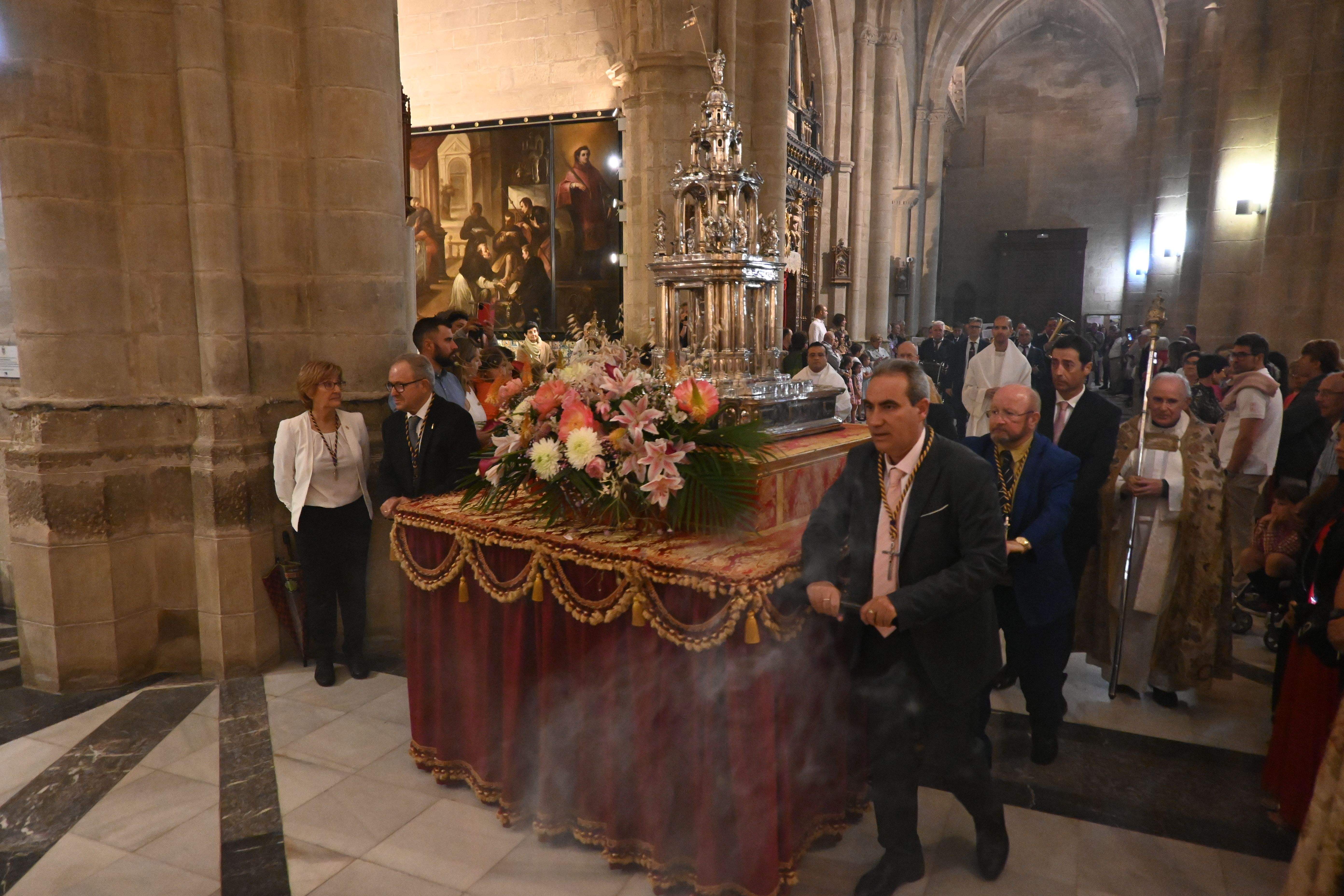 Imágenes de la celebración del Corpus Christi en la Catedral de Huesca