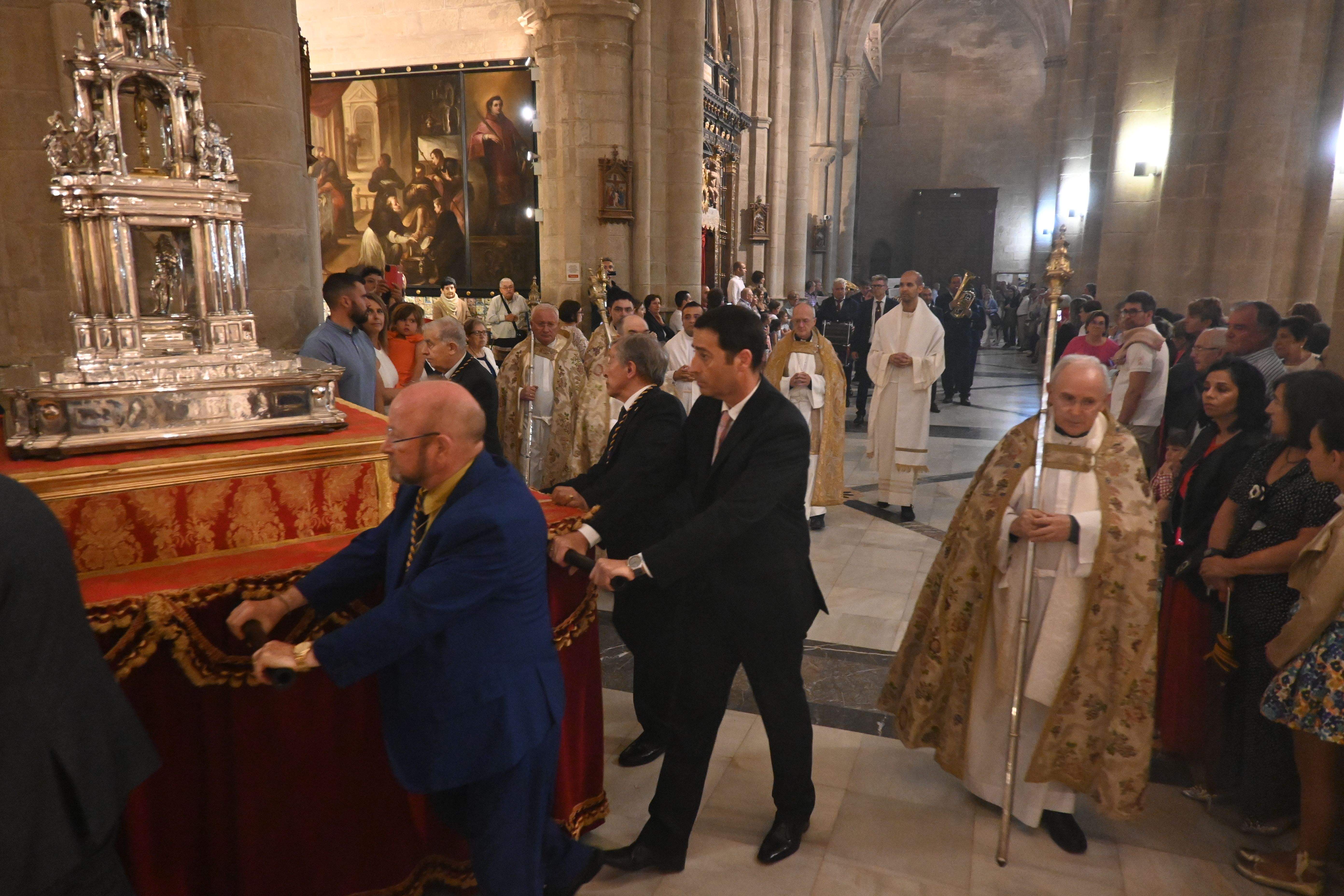 Imágenes de la celebración del Corpus Christi en la Catedral de Huesca