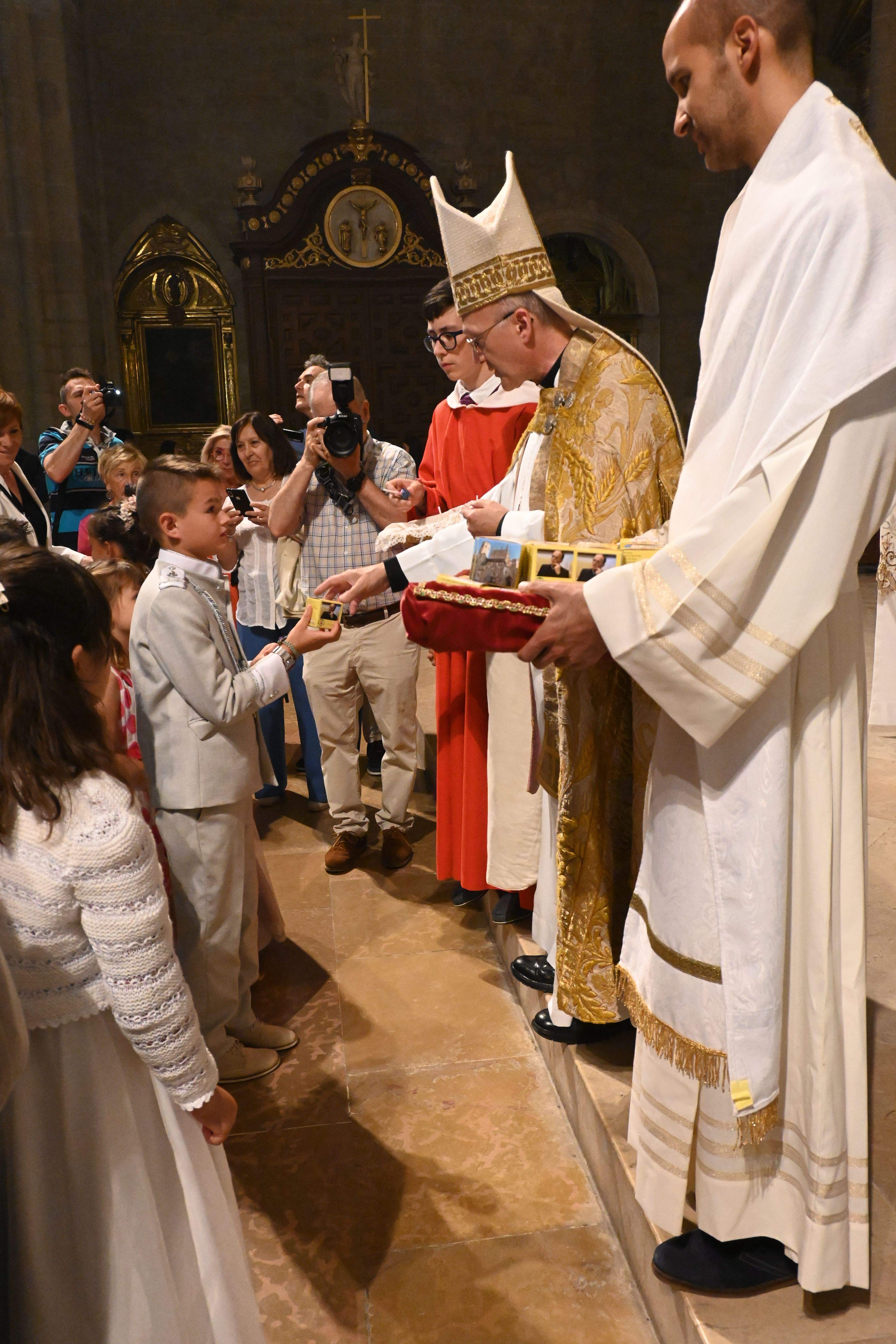 Imágenes de la celebración del Corpus Christi en la Catedral de Huesca