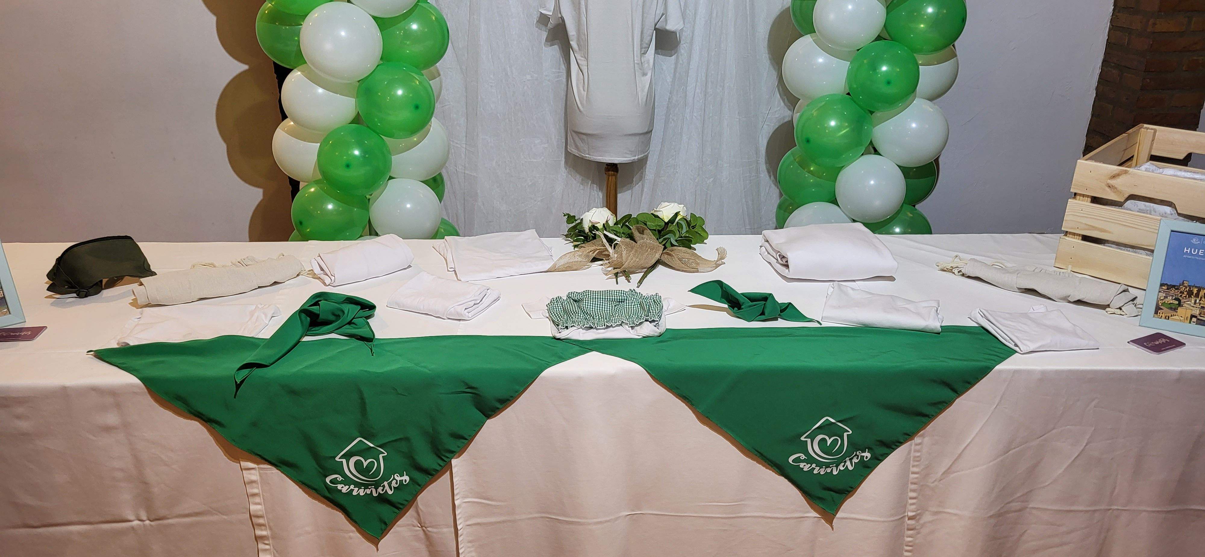 Nueva colección de "Cariñetes" para San Lorenzo. Foto Myriam Martínez