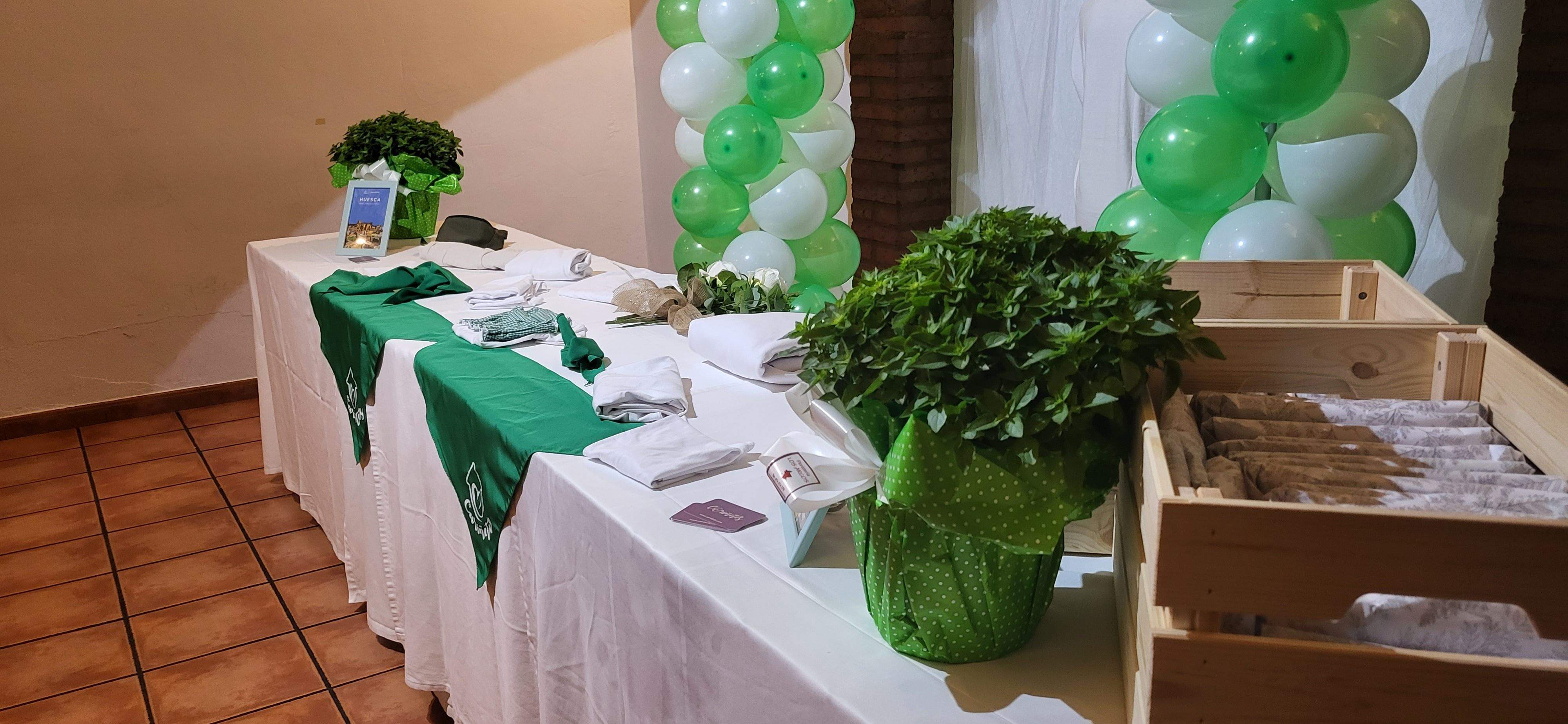 Nueva colección de "Cariñetes" para San Lorenzo. Foto Myriam Martínez